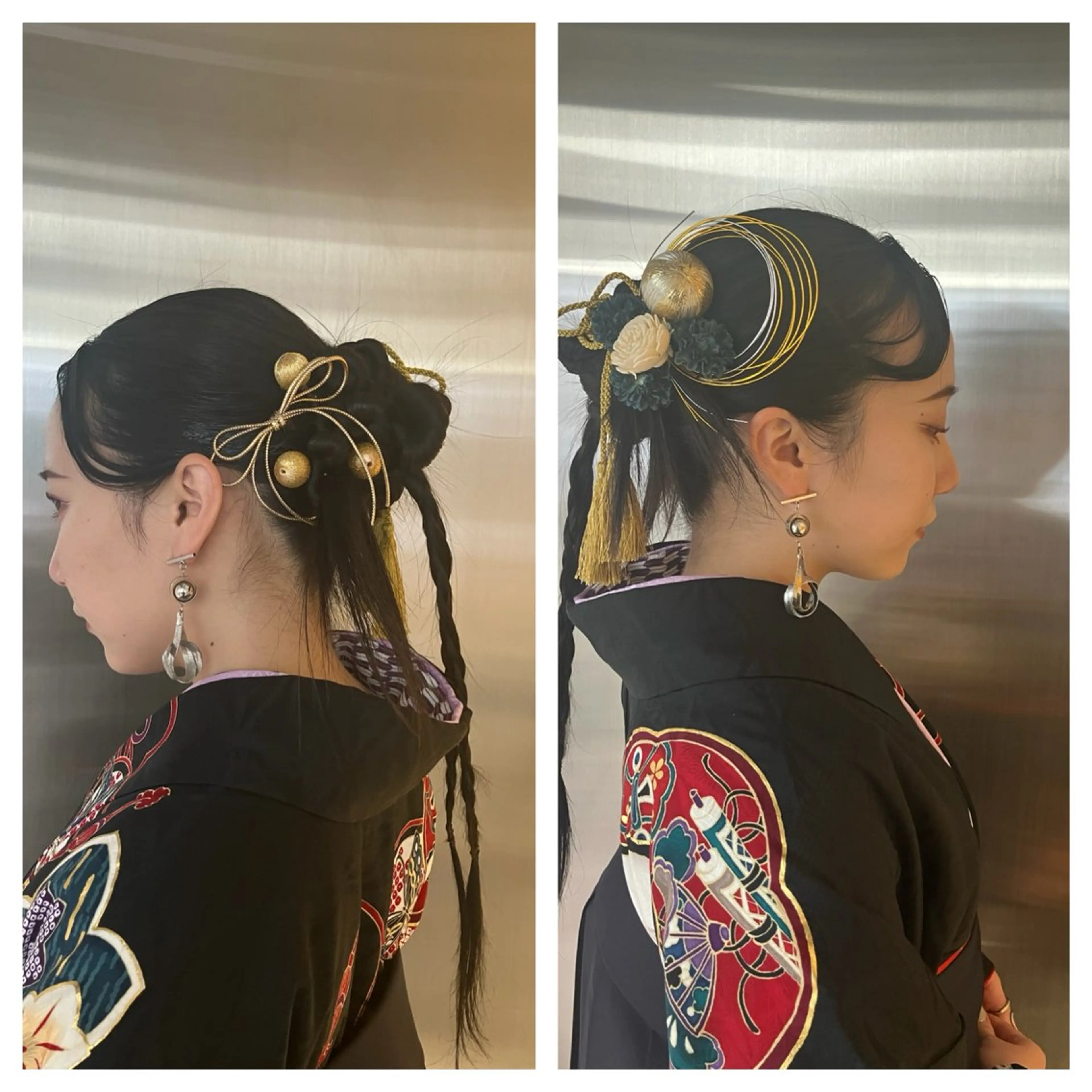 結婚式、卒業式の着付&ヘアセットの写真