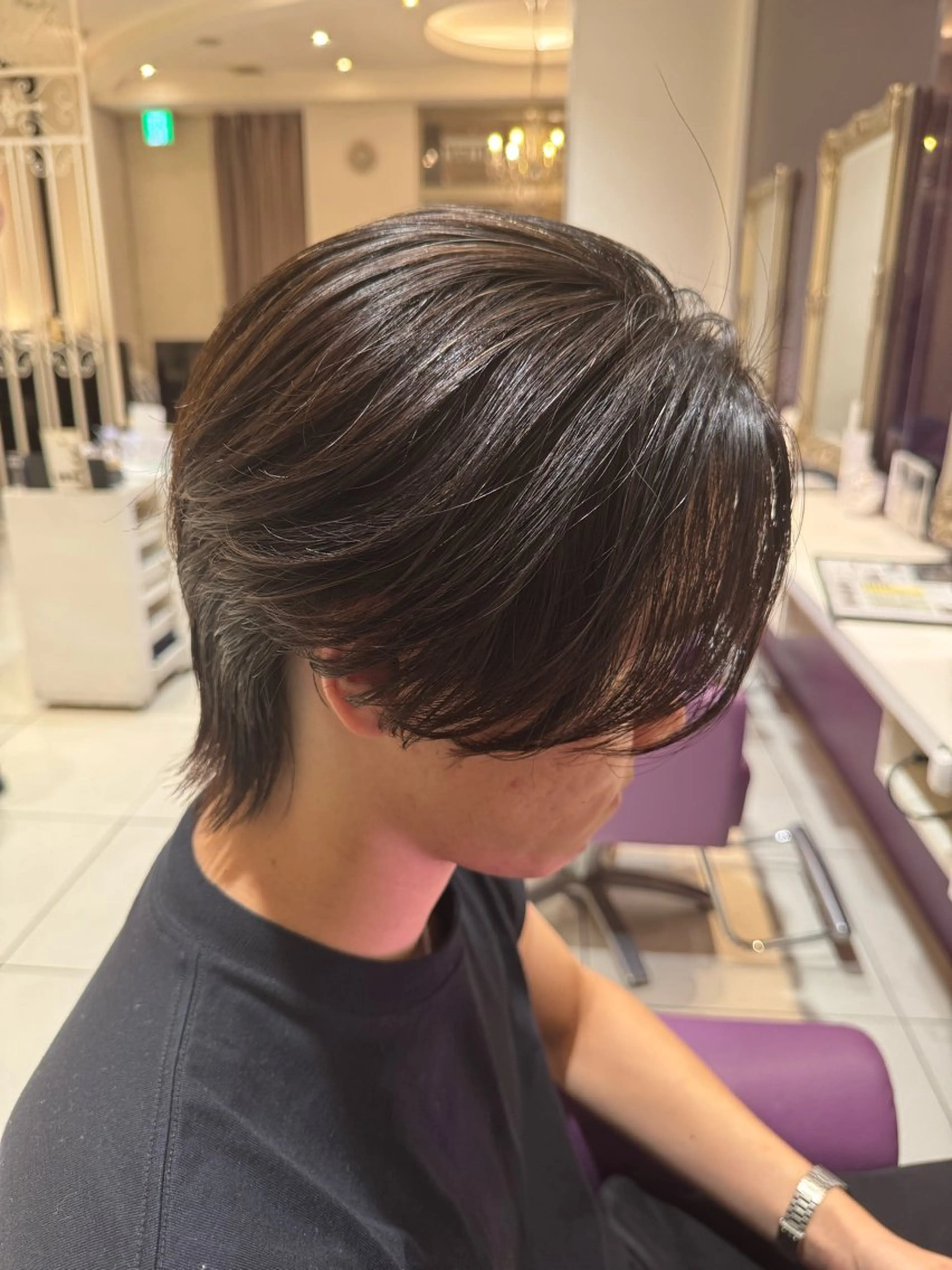 パーマ メンズ パーマ 河合 澪のヘアスタイル