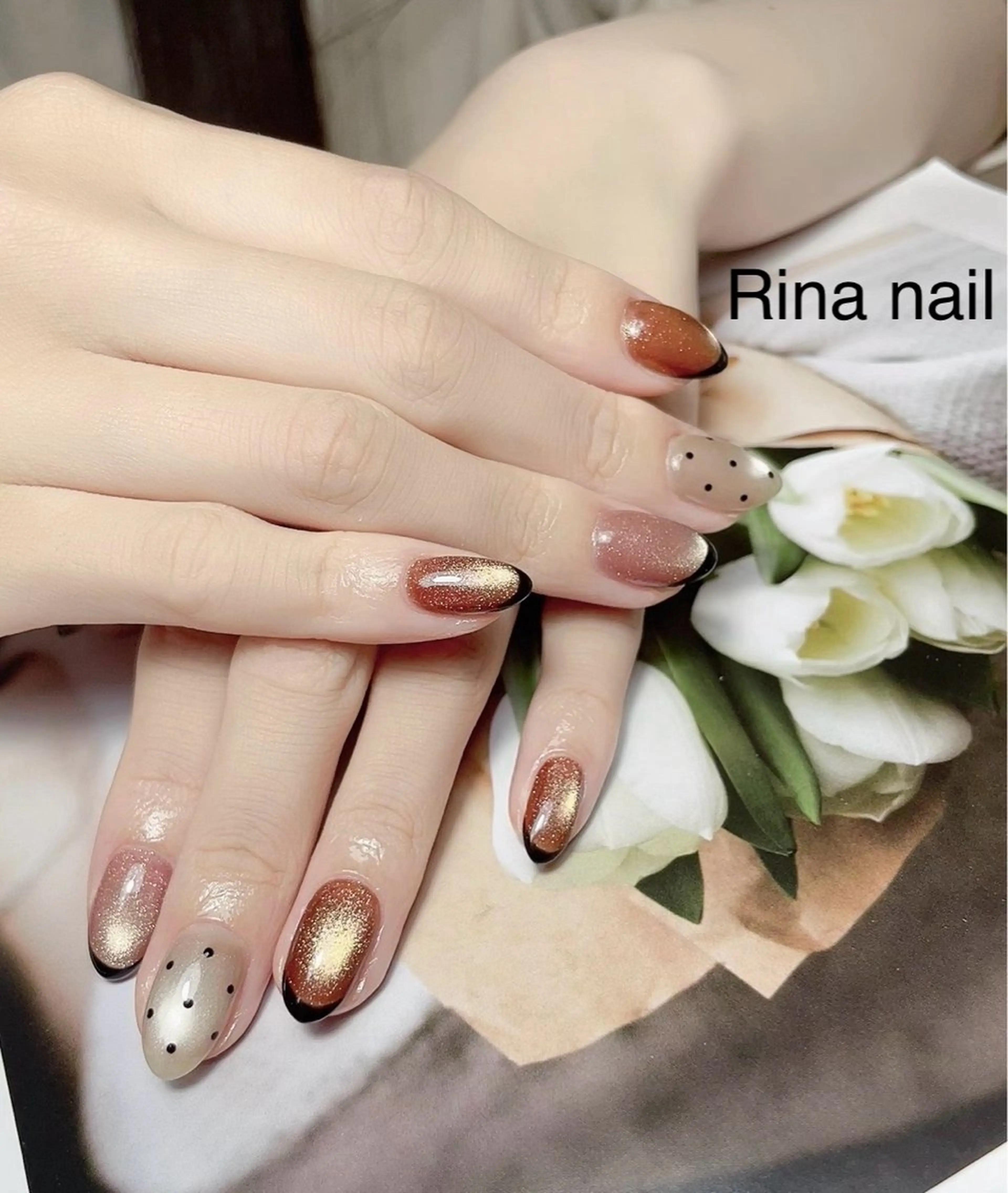 ネイル ハンドネイル リナネイルサロン 松戸八柱所属・リナ ネイルサロンのネイルデザイン