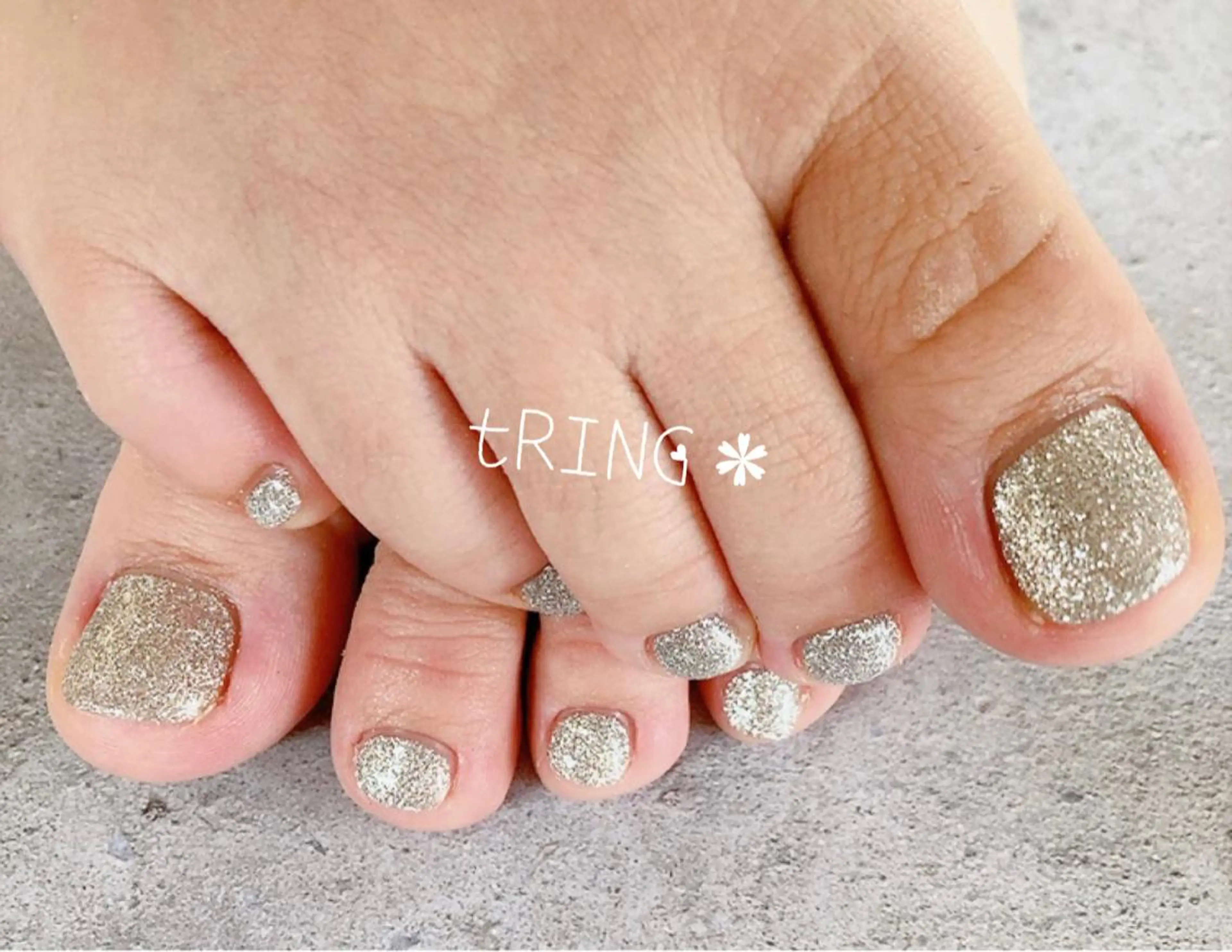 ネイル フットネイル tRING* しいの木台のネイルデザイン