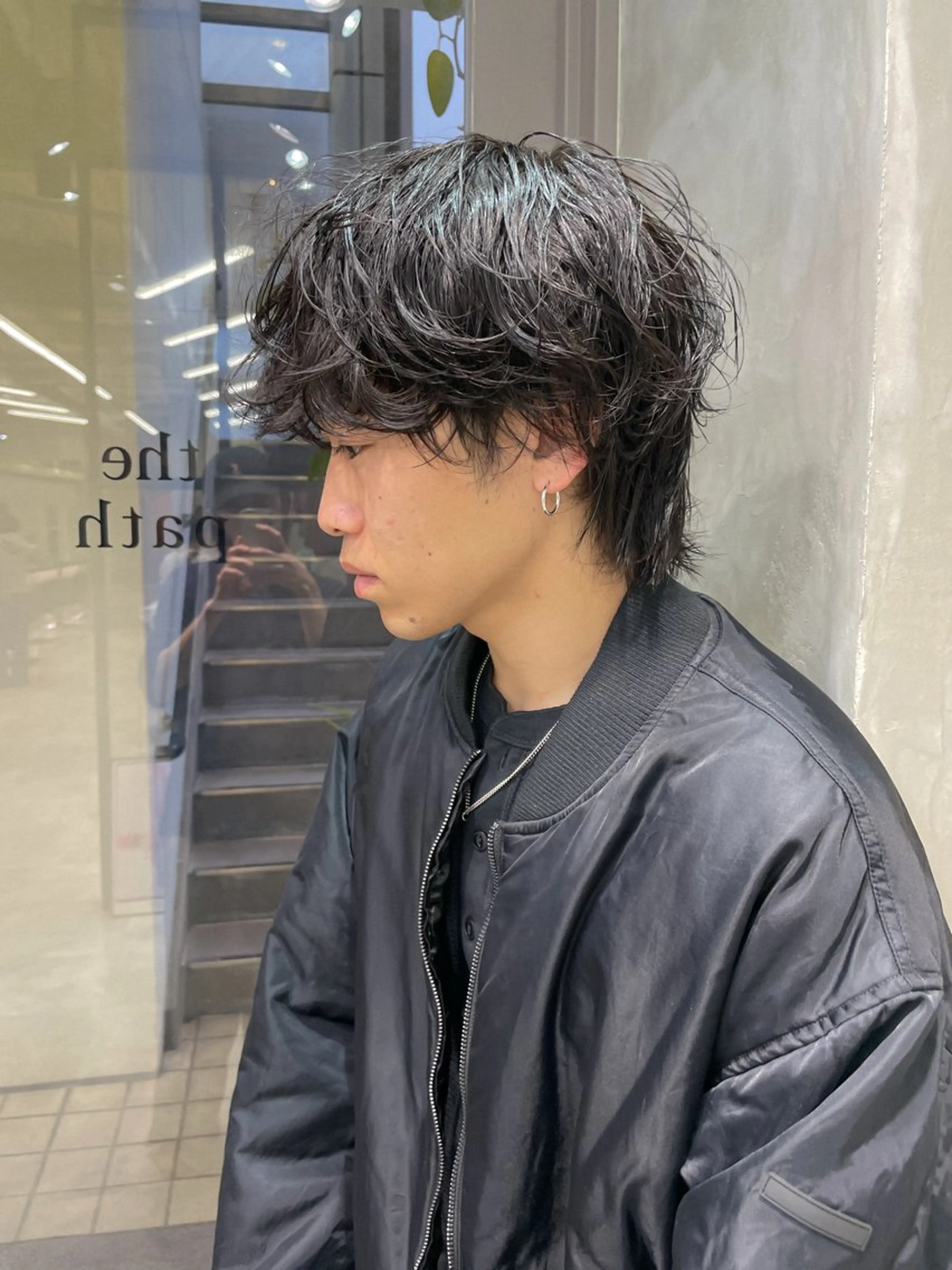 パーマ メンズ メンズパーマ the path だいちのヘアスタイル