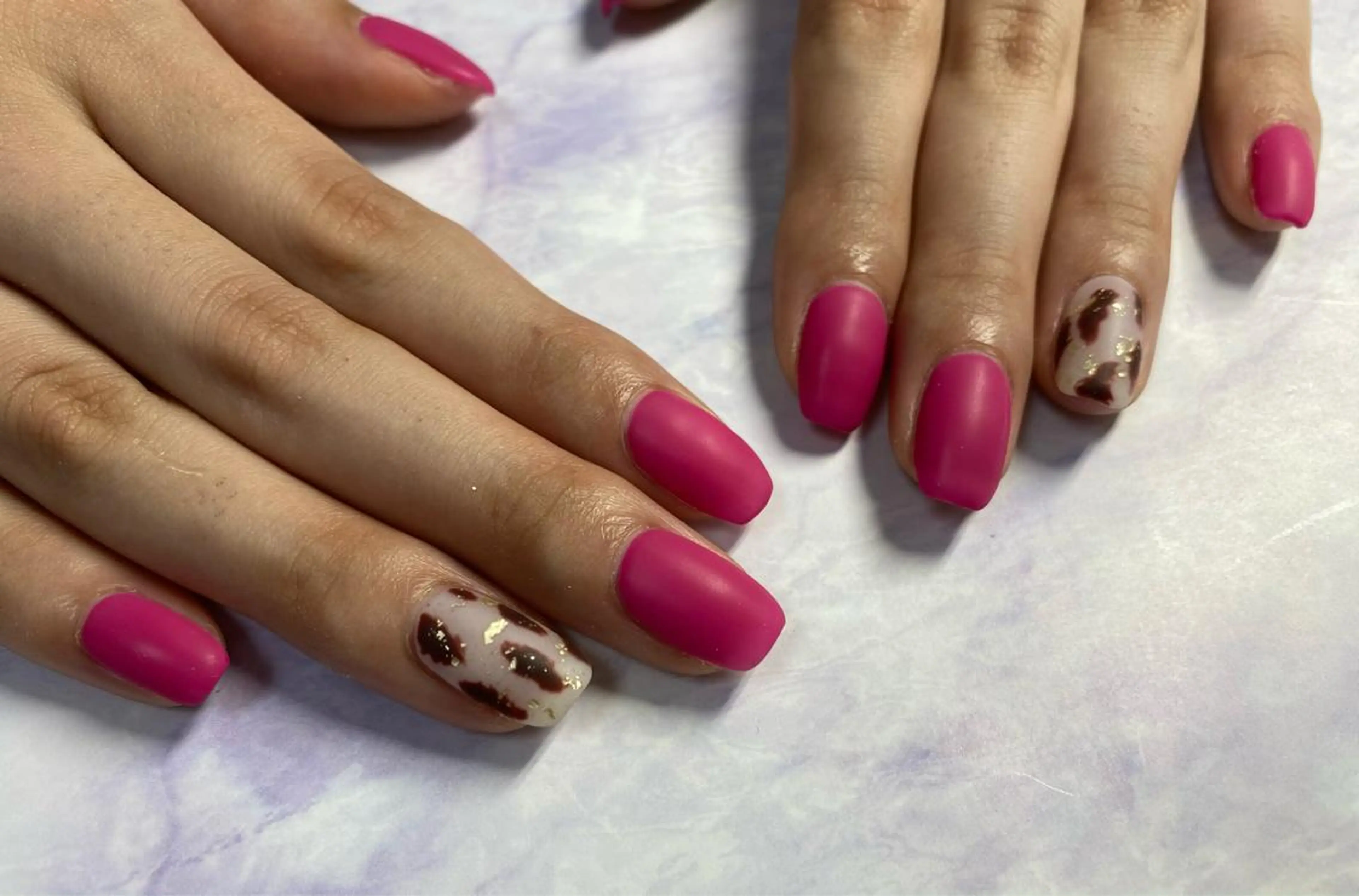 ネイル ハンドネイル Mana‪ ‪·͜· ❤︎‬のネイルデザイン