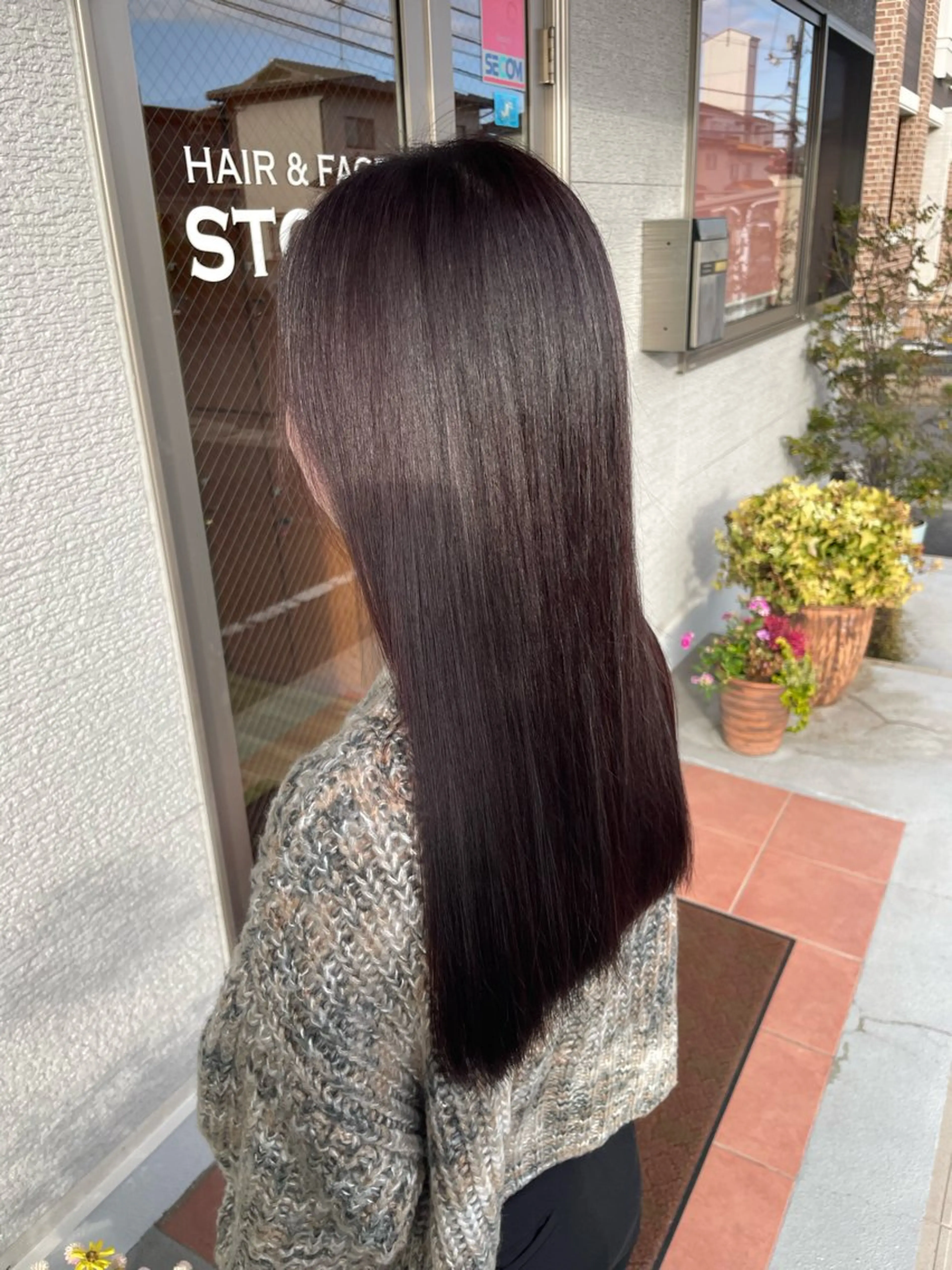 ロング カット 【STORY】 NANAMI🍓のヘアスタイル