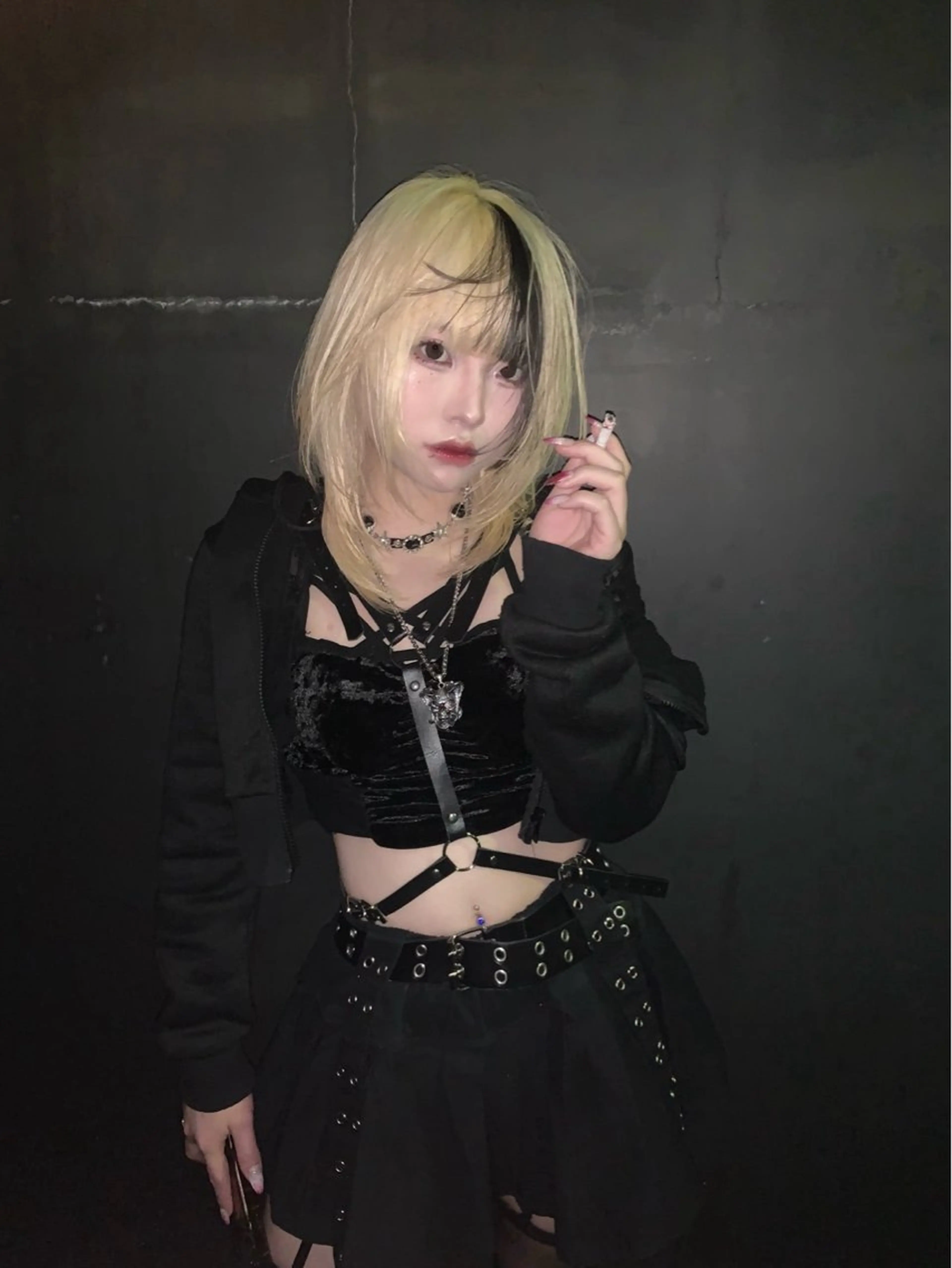 ロング カラー ブリーチ デザインカラー グラデーションカラー THE./ブリーチ 透感カラー/髪質改善のヘアスタイル