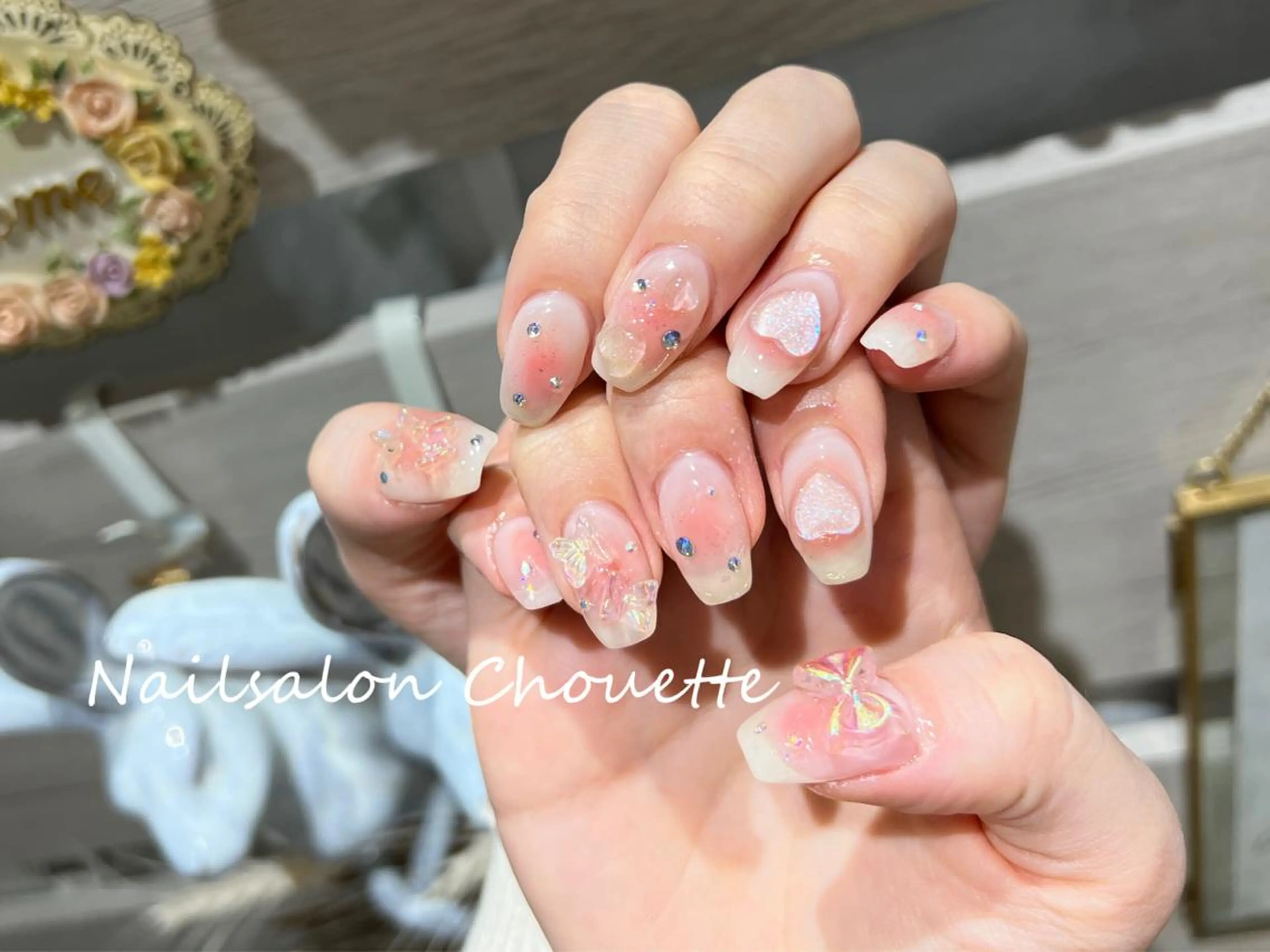 ミディアム フットネイル Chouette Nailのネイルデザイン