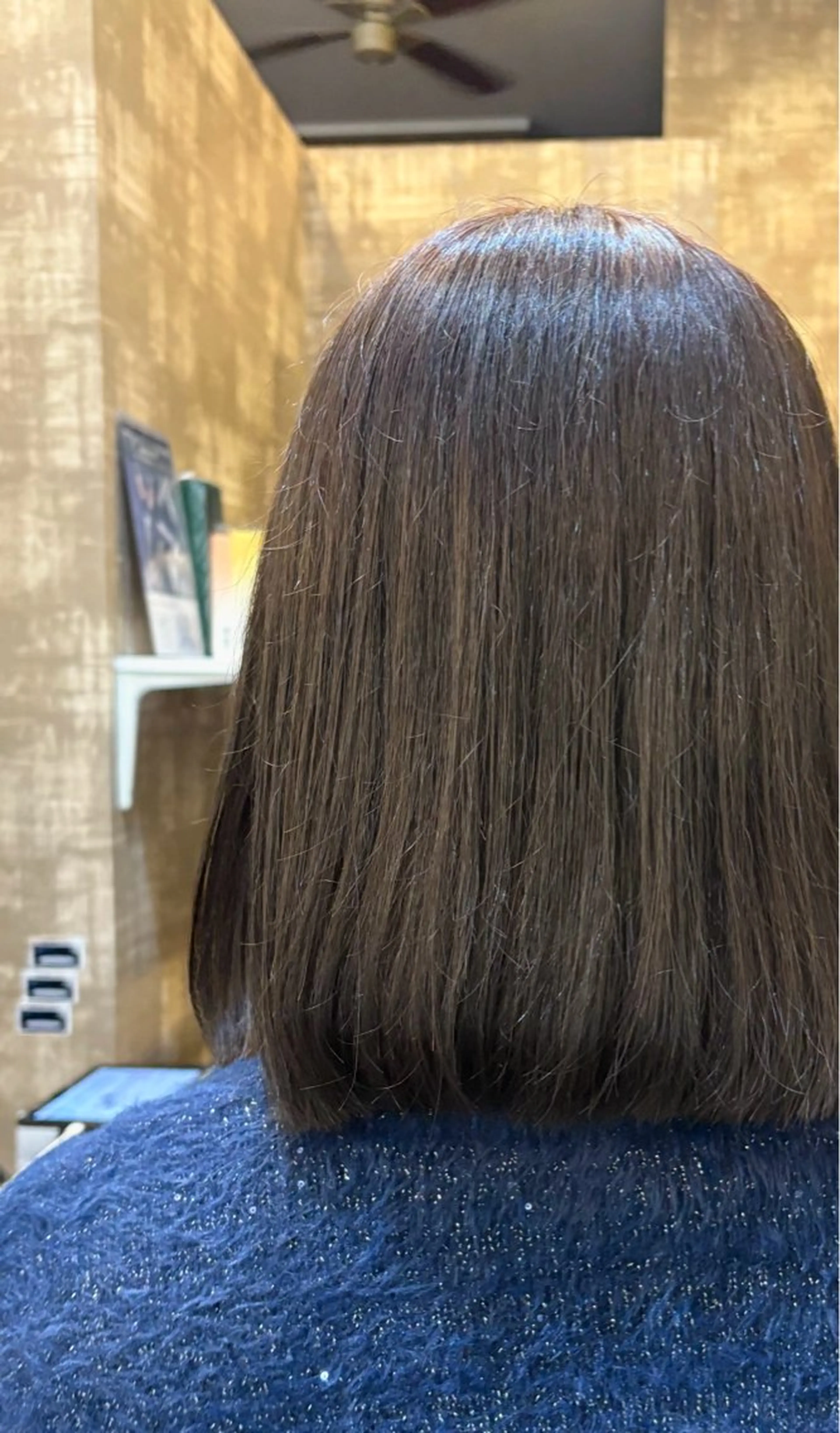 ミディアム カラー グレージュ Hus所属・【Hus】 YUI🌟のヘアスタイル