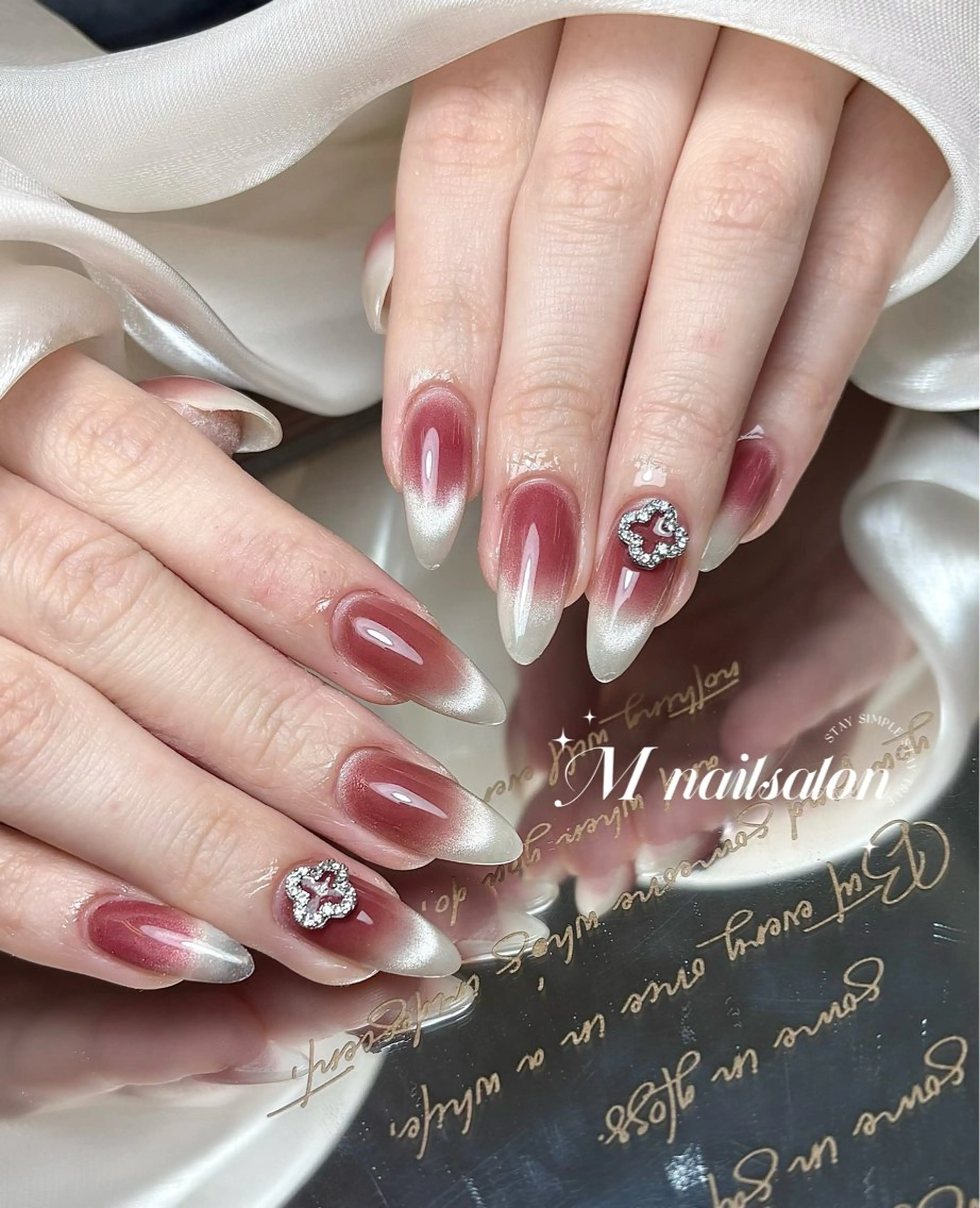 ネイル M🌷nail 長さだし専門店のネイルデザイン