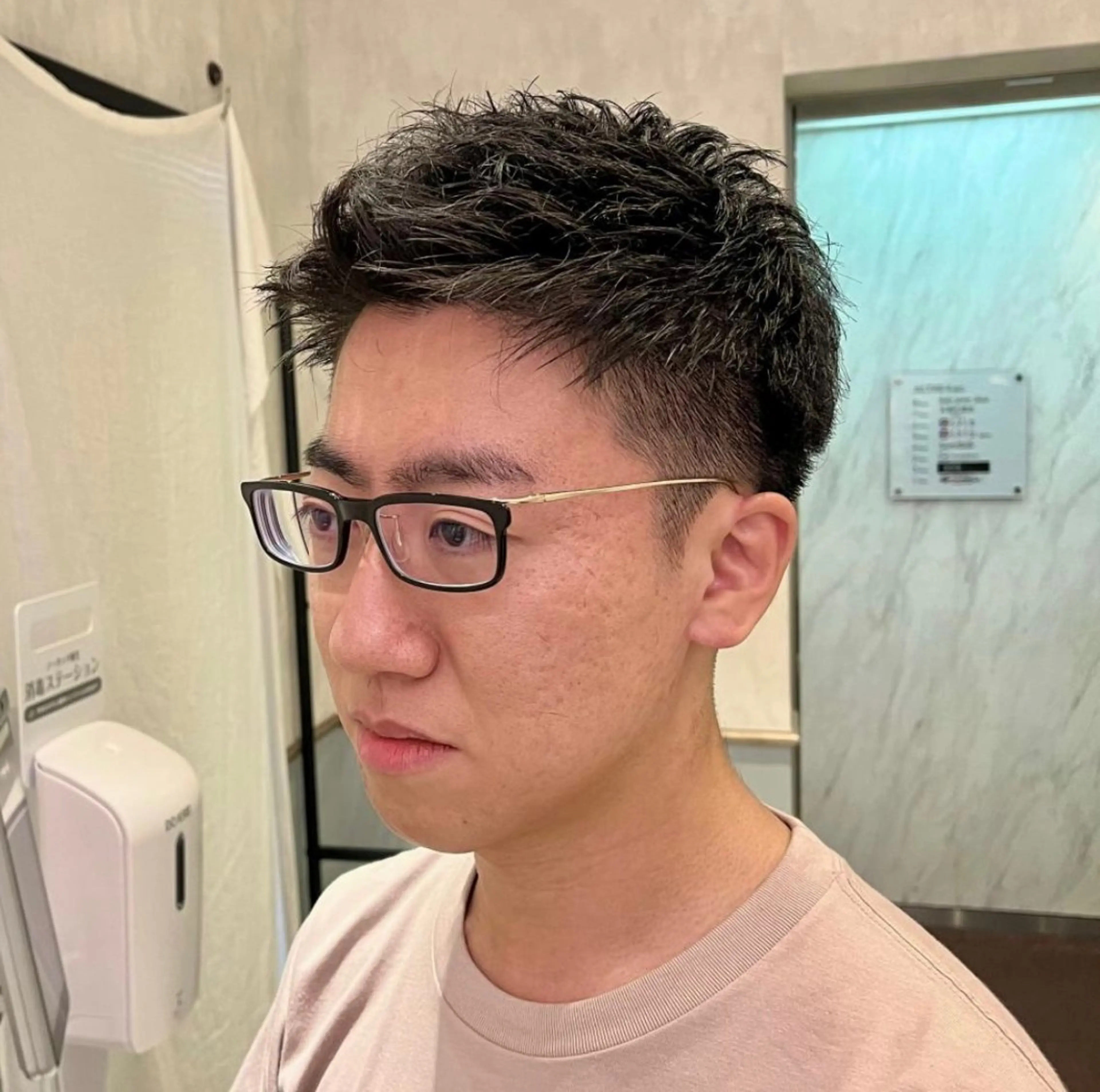 ショート メンズ jurerbelle RIHOのヘアスタイル