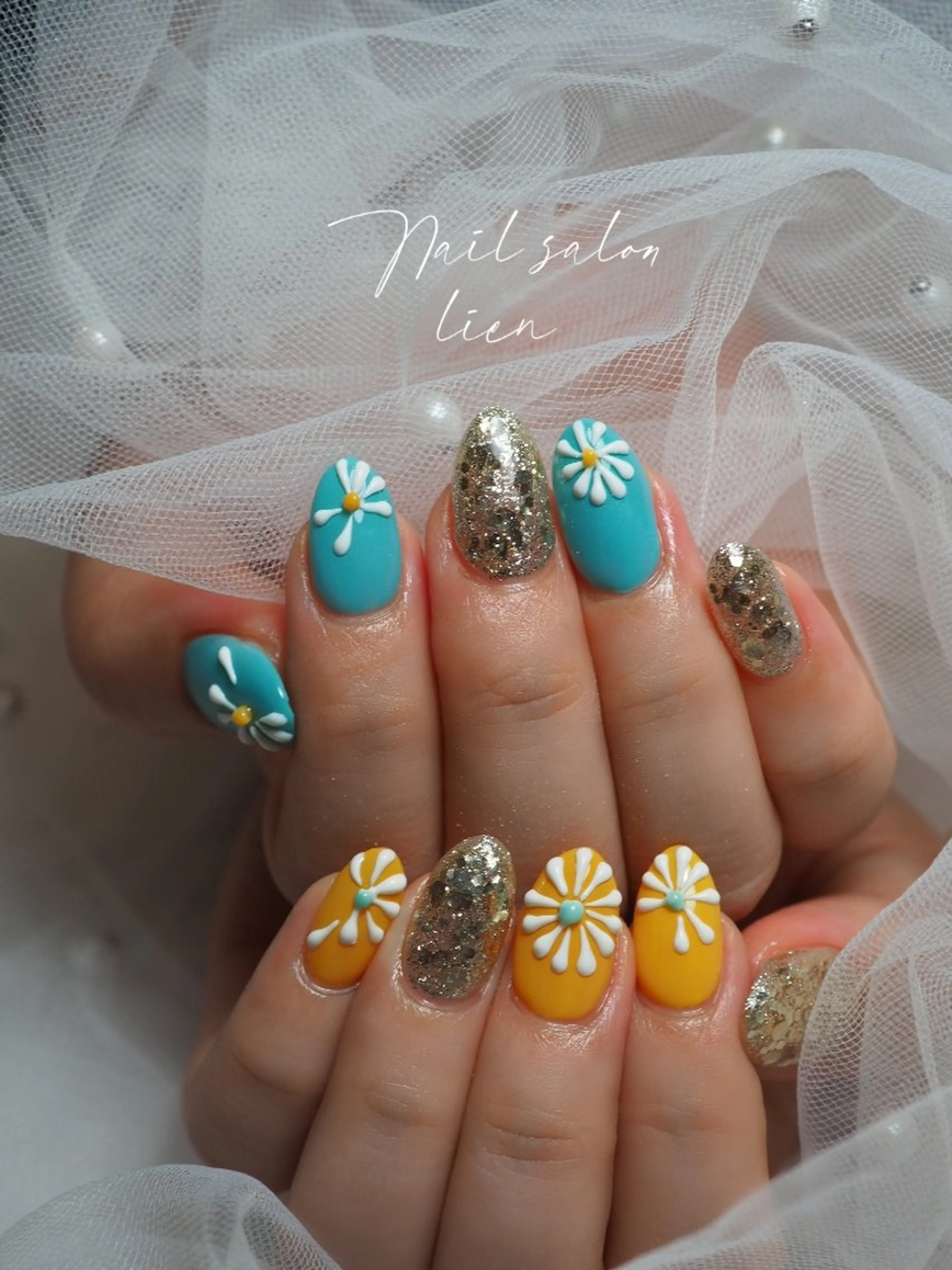 ネイル ハンドネイル プライベートサロン lienのネイルデザイン