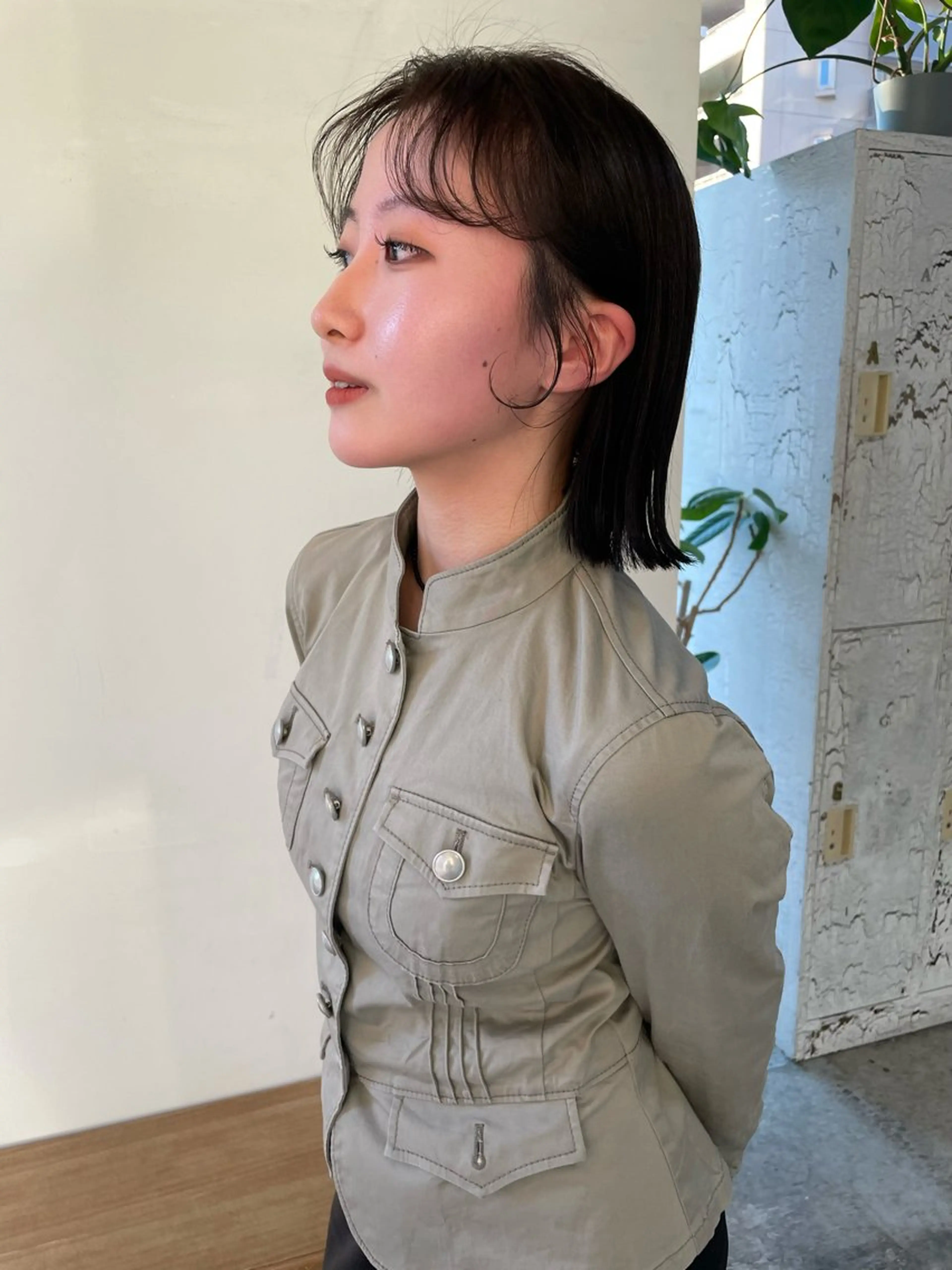 ショート ボブ 熊崎 葵のヘアスタイル