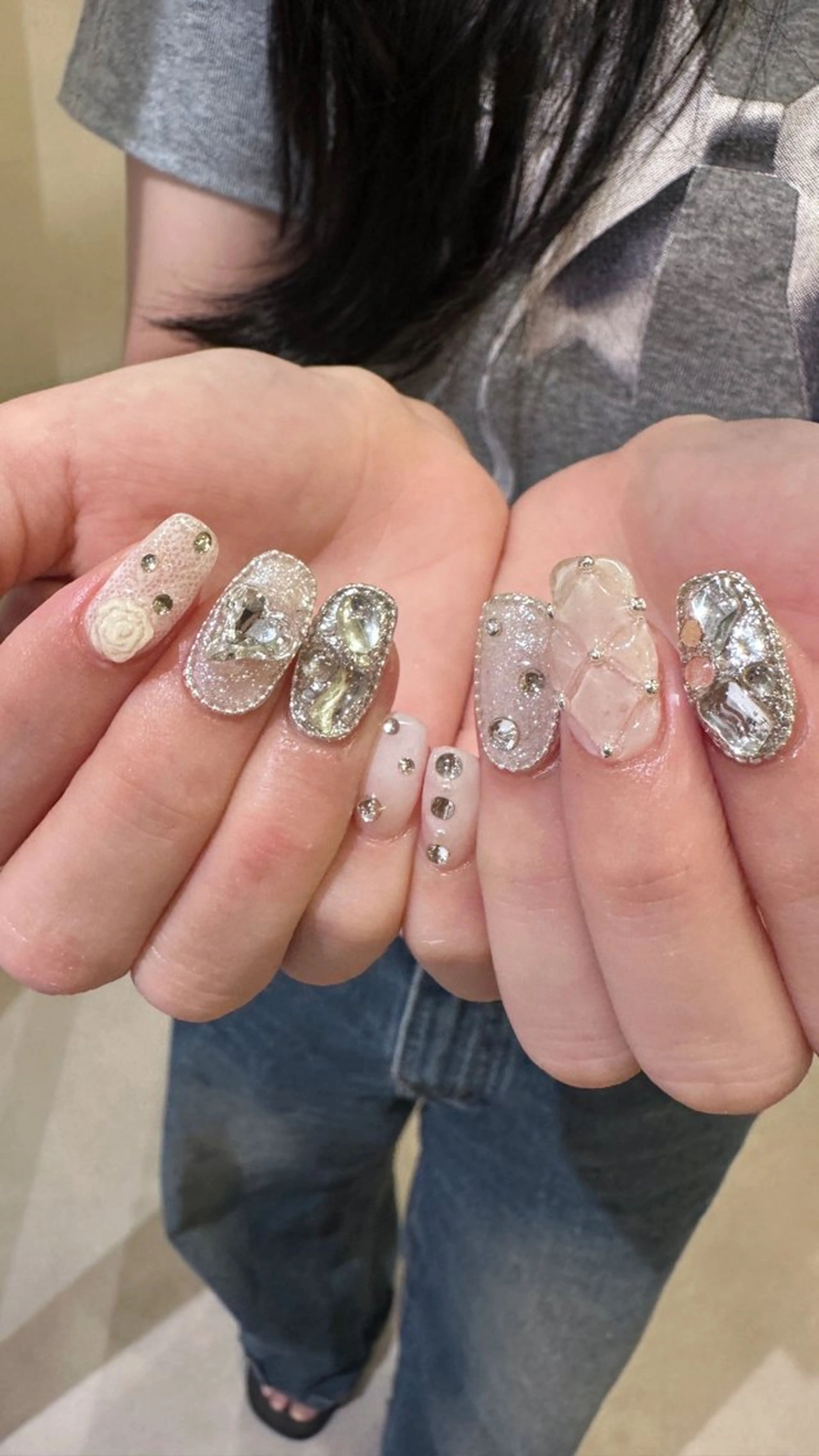 ネイル ハンドネイル 👽個性派ネイル🎀 komachiのヘアスタイル