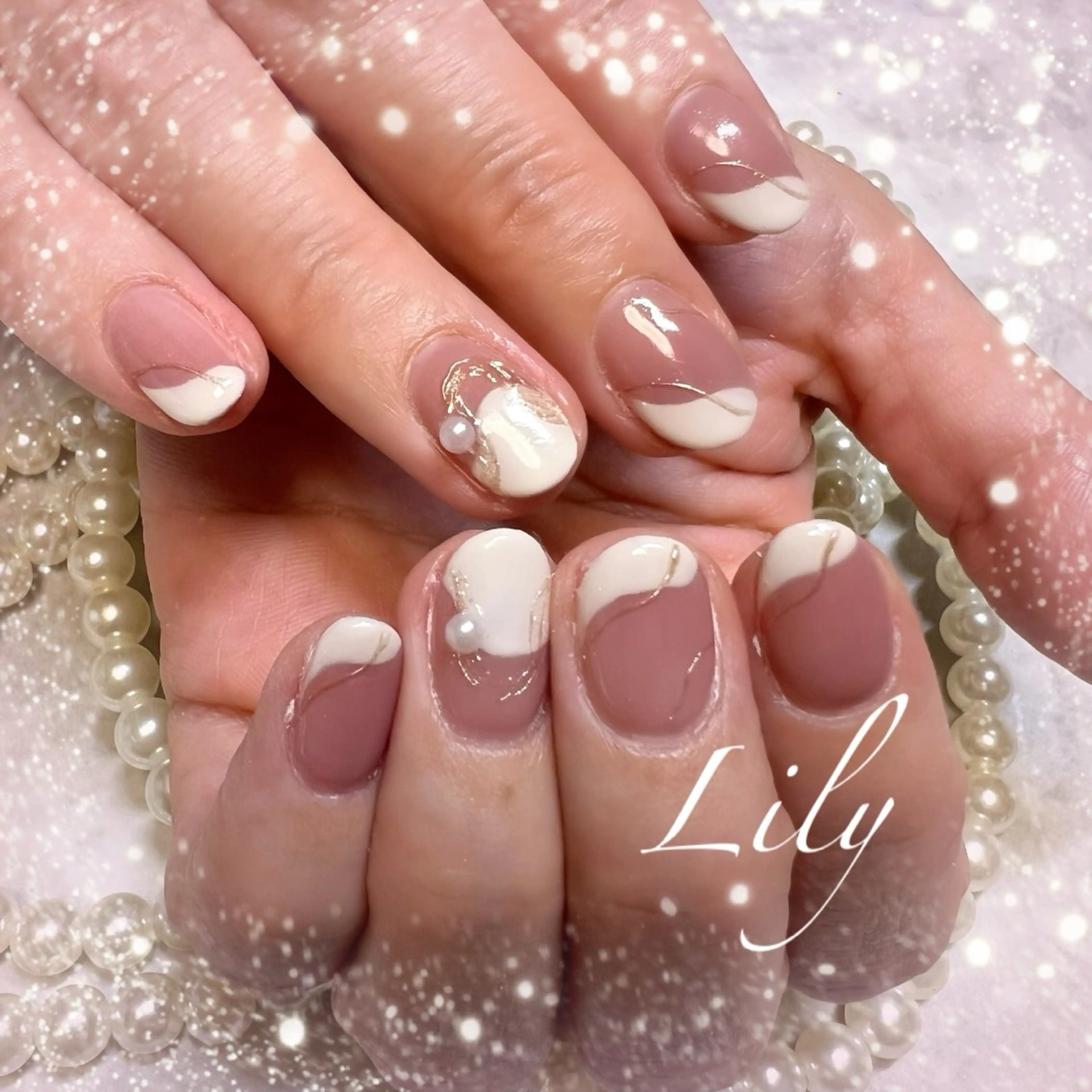 ネイル ハンドネイル Nailsalon Lilyのネイルデザイン