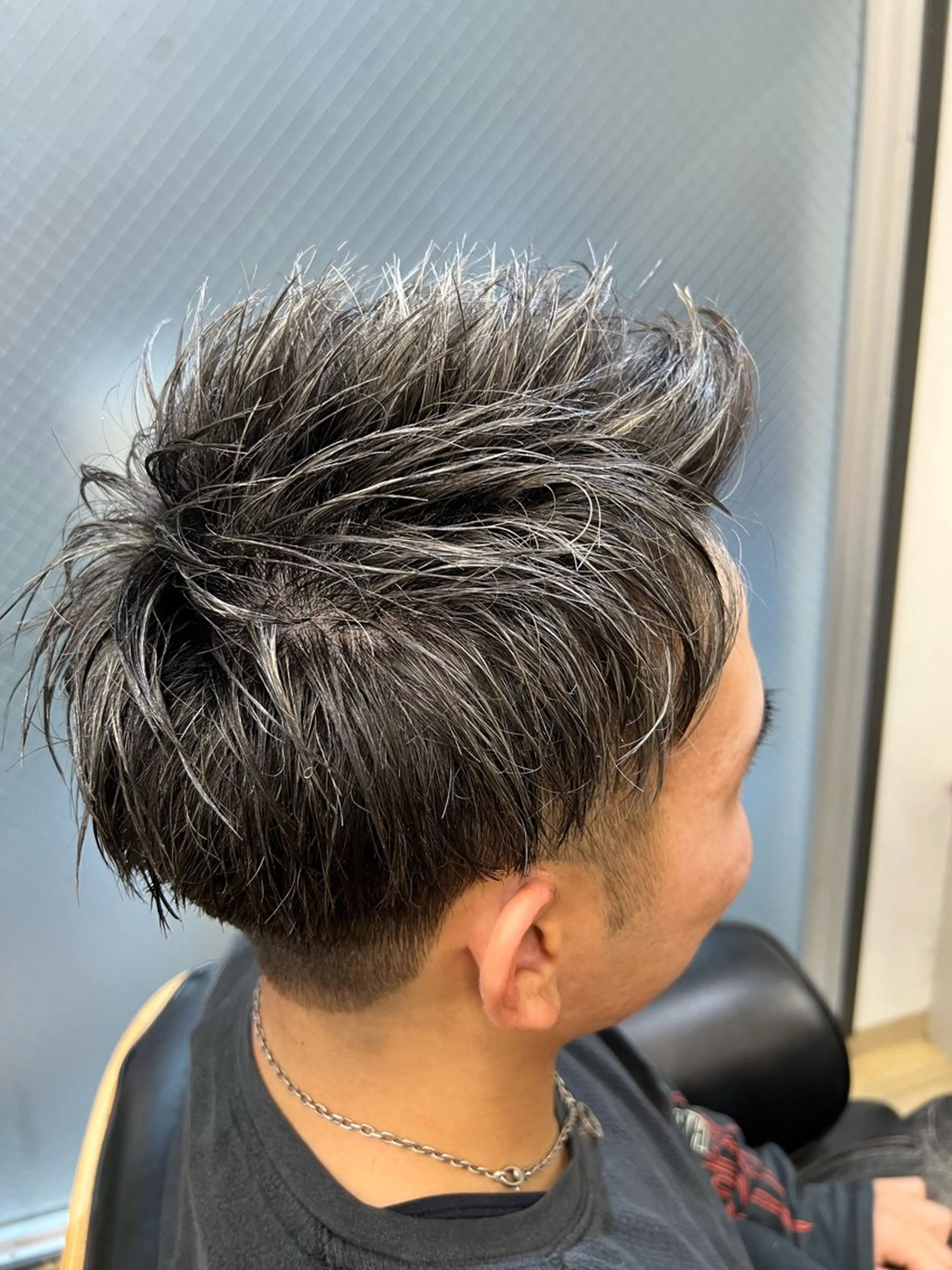 🔥期間限定🔥メンズカット+ハイライトメッシュカラー🔥の写真