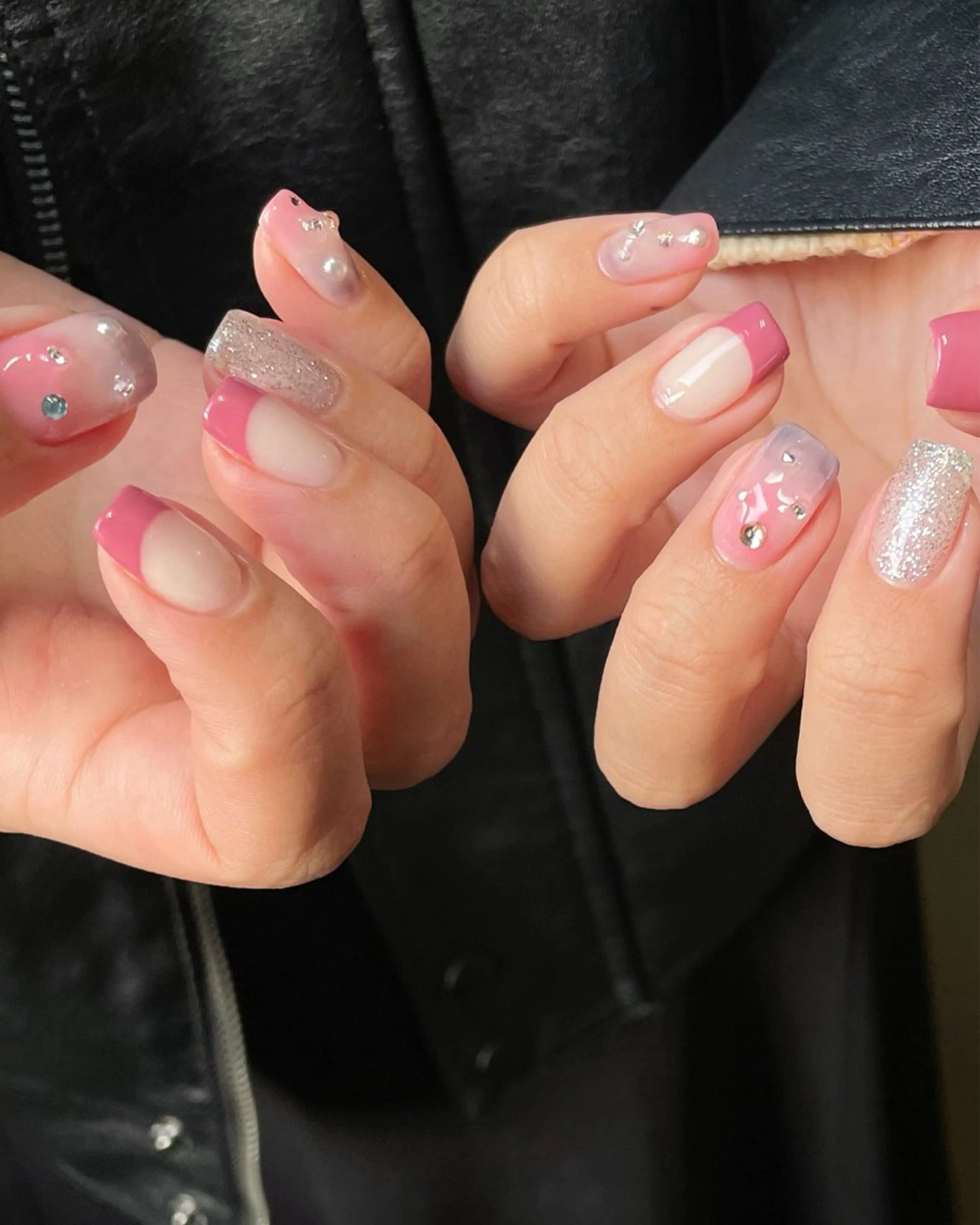 ネイル ピンク ハンドネイル F room 表参道のネイルデザイン