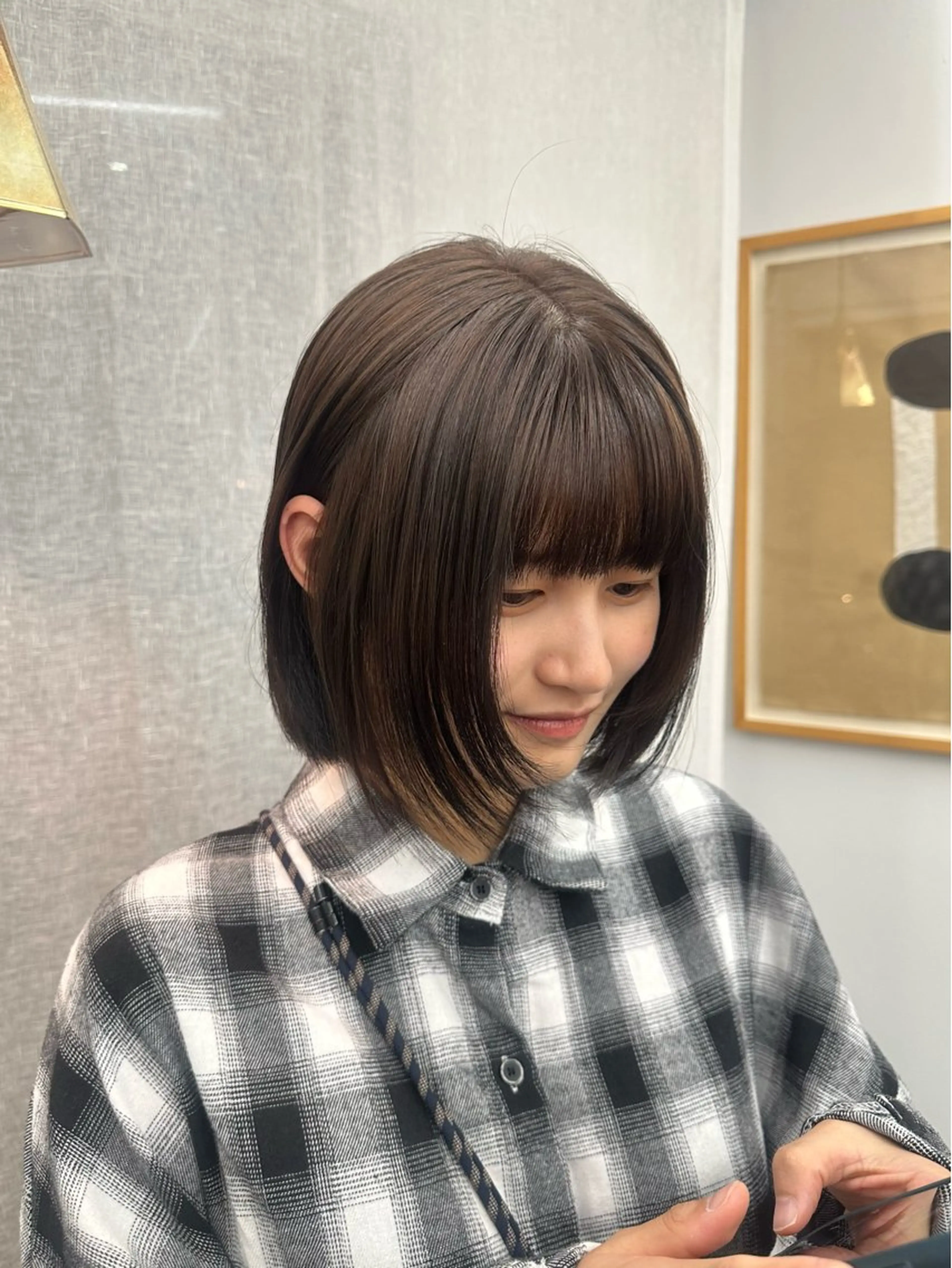 カラー ヘアカラー タナベ リオ / 横浜のヘアスタイル