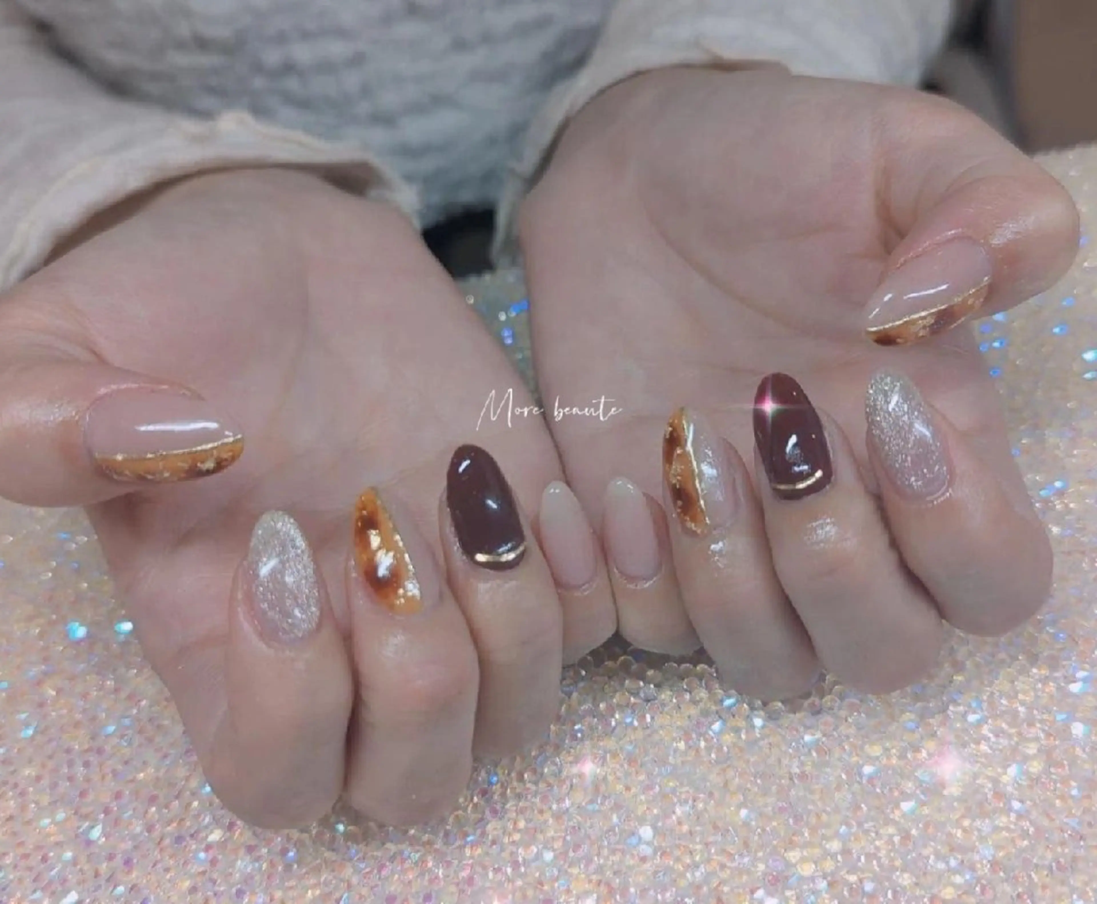 ネイル ハンドネイル I LOVE ME  NAIL.｡.:*♡のネイルデザイン