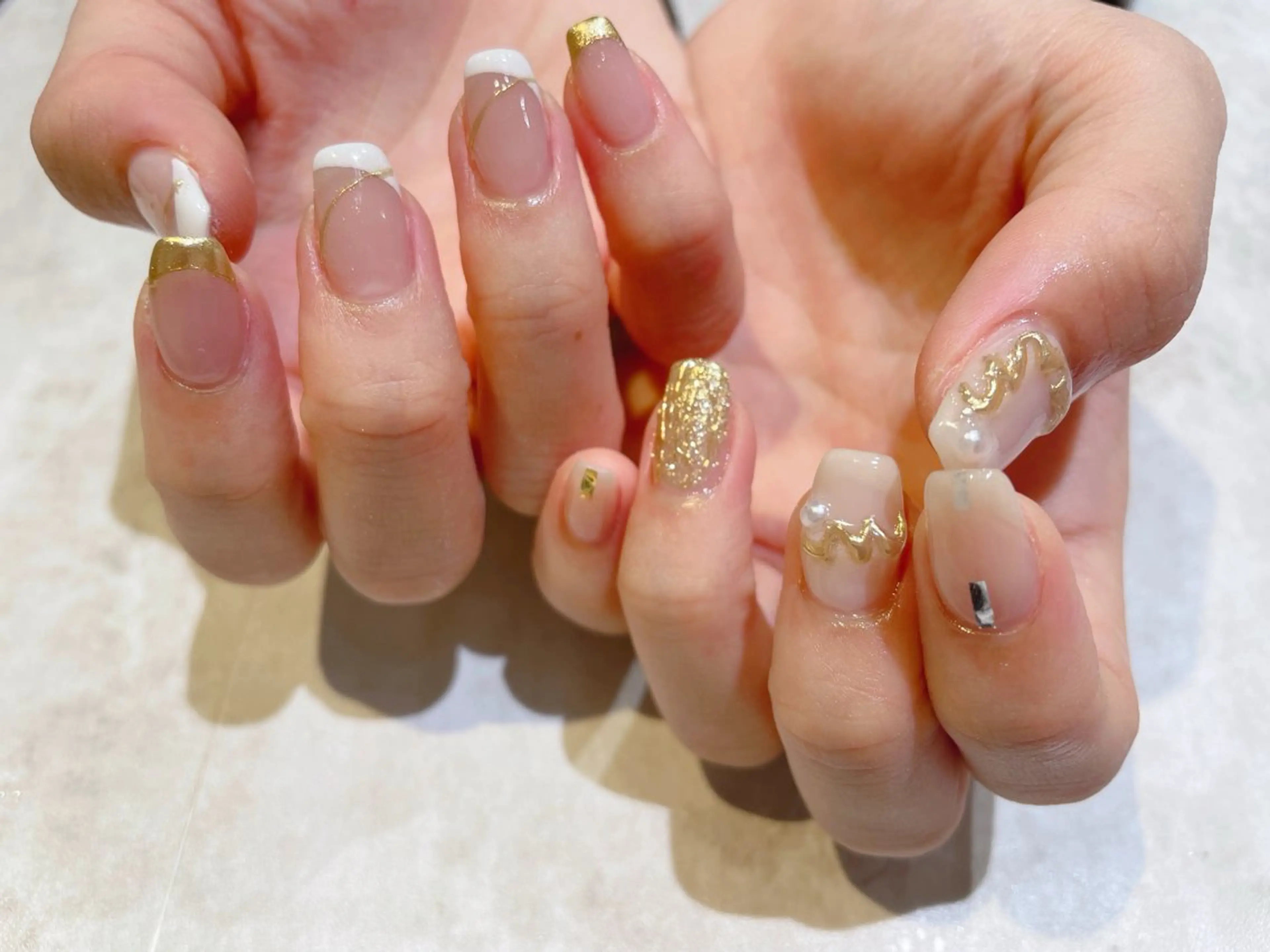 ネイル 舞田 苑香のネイルデザイン