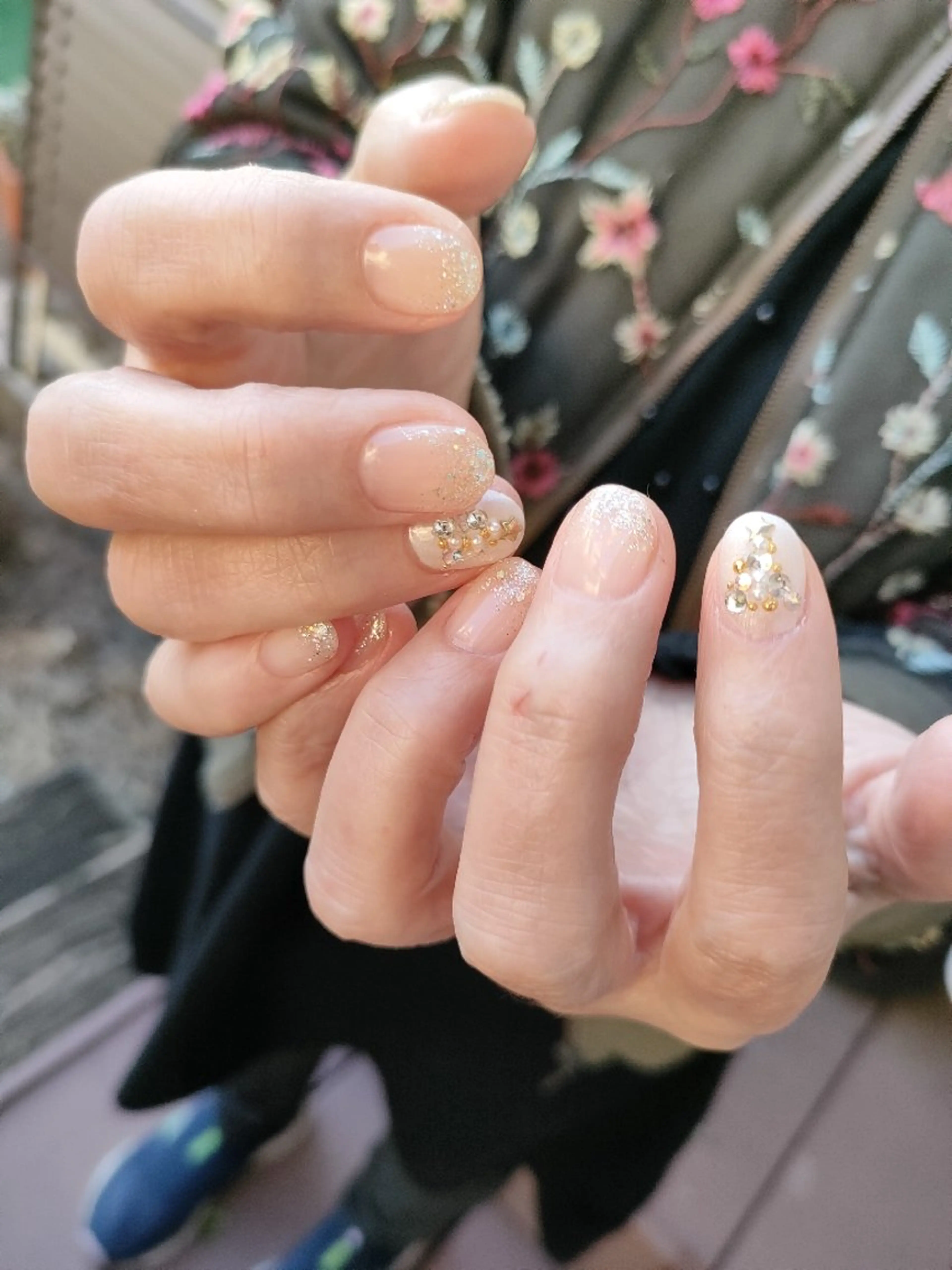 ネイル 冬ネイル クリスマス douceknail所属・本厚木南口 徒歩3分のネイルデザイン