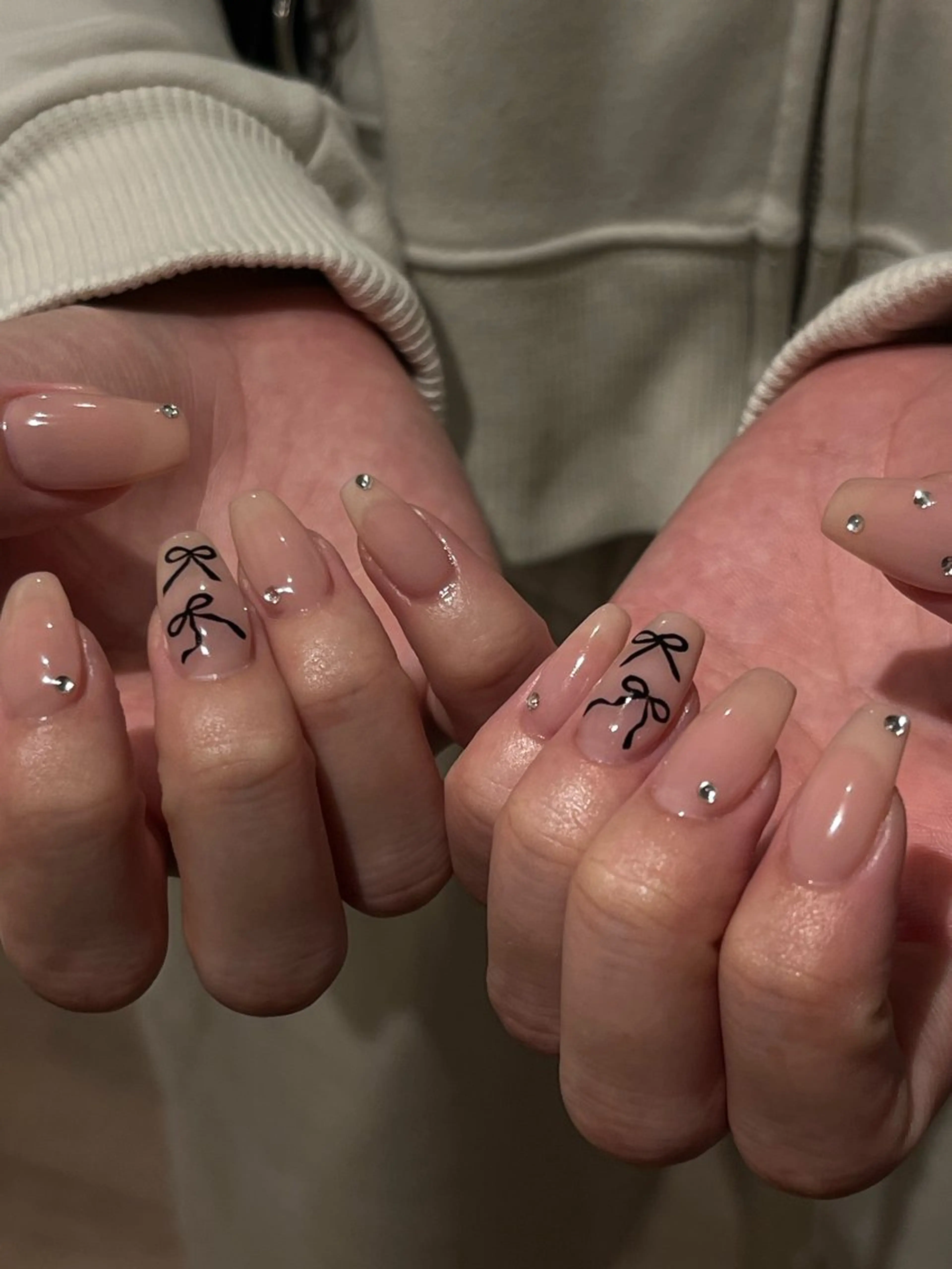 【オフ有】ハンド💅🏻ワンポイントアート🫧の写真