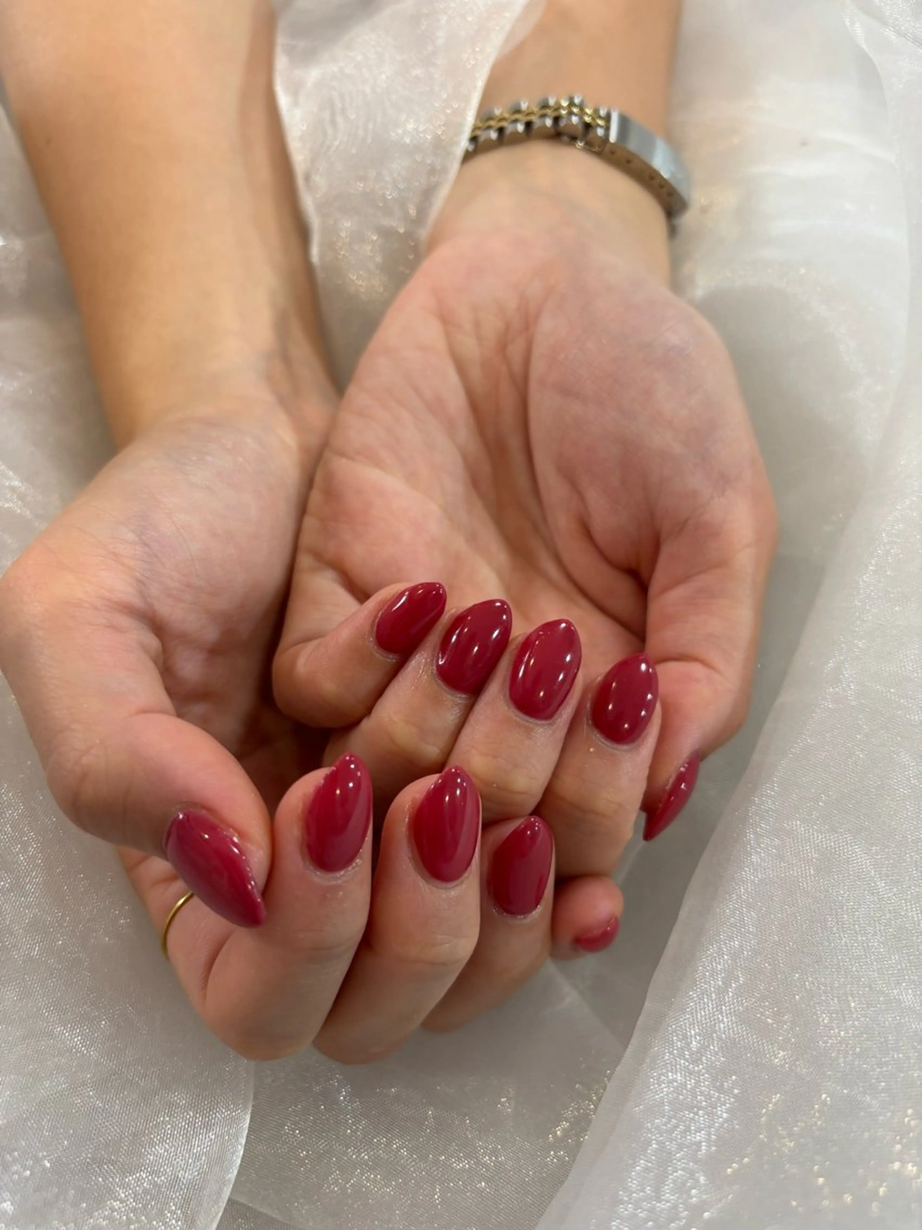 ネイル 長さ出し スカルプネイル ハンドネイル lalaroom. nailsalon航空公園店所属・lala room.のネイルデザイン