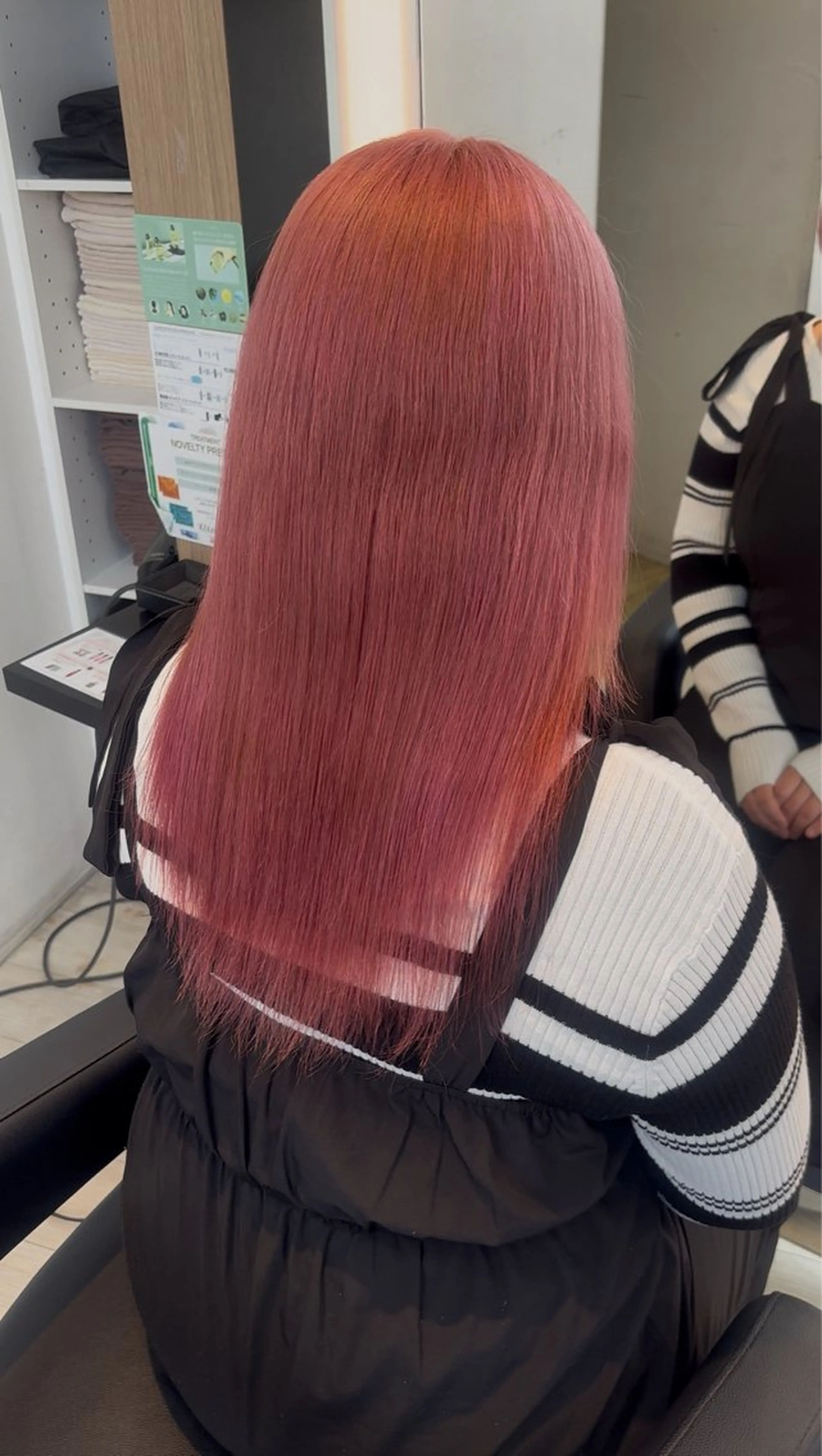 カラー ブリーチ ピンクカラー miyu/ボブ/ 透明感カラー/栄のヘアスタイル