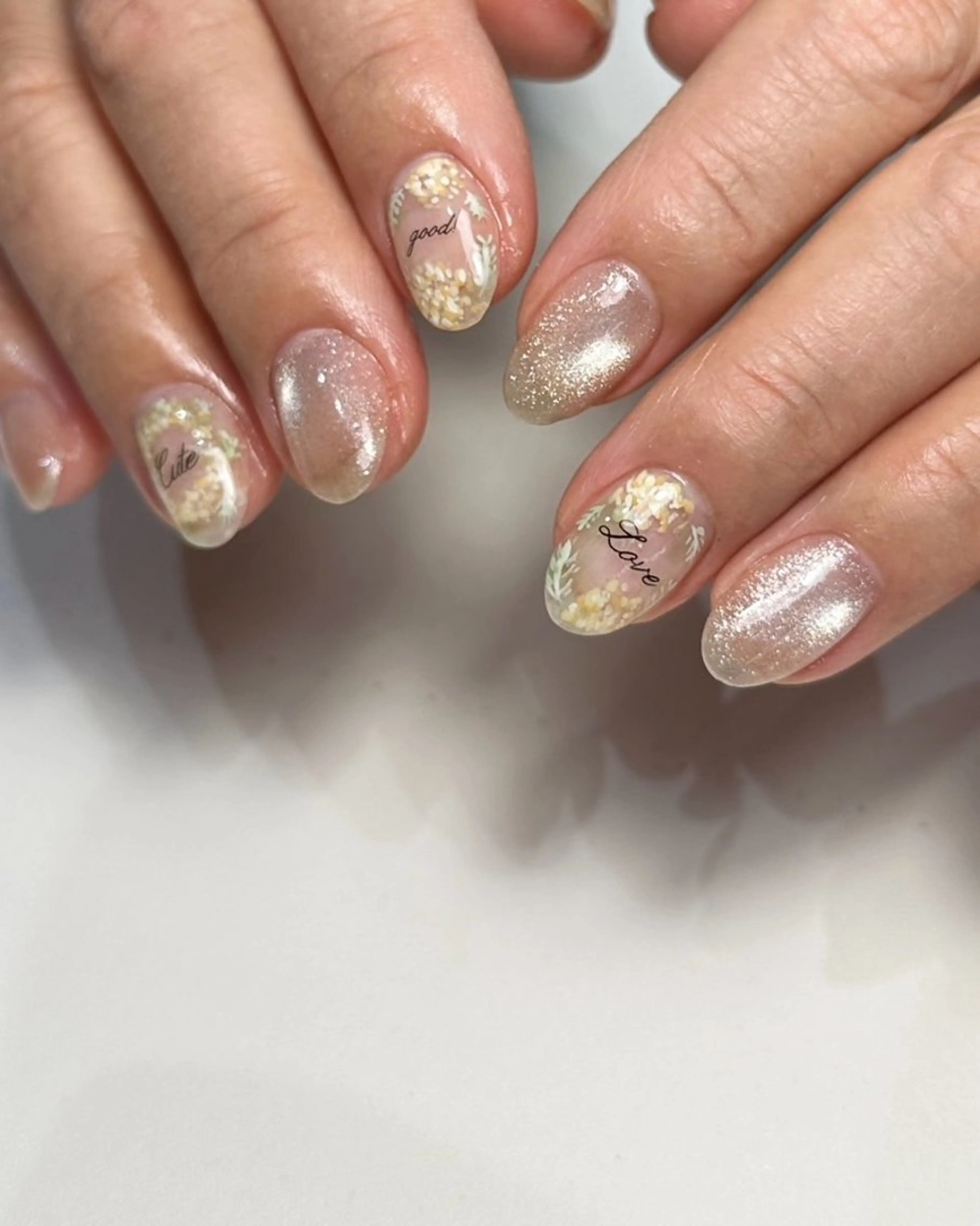 ネイル アートネイル 持ち込み ハンドネイル myfairlady所属・pe iのネイルデザイン