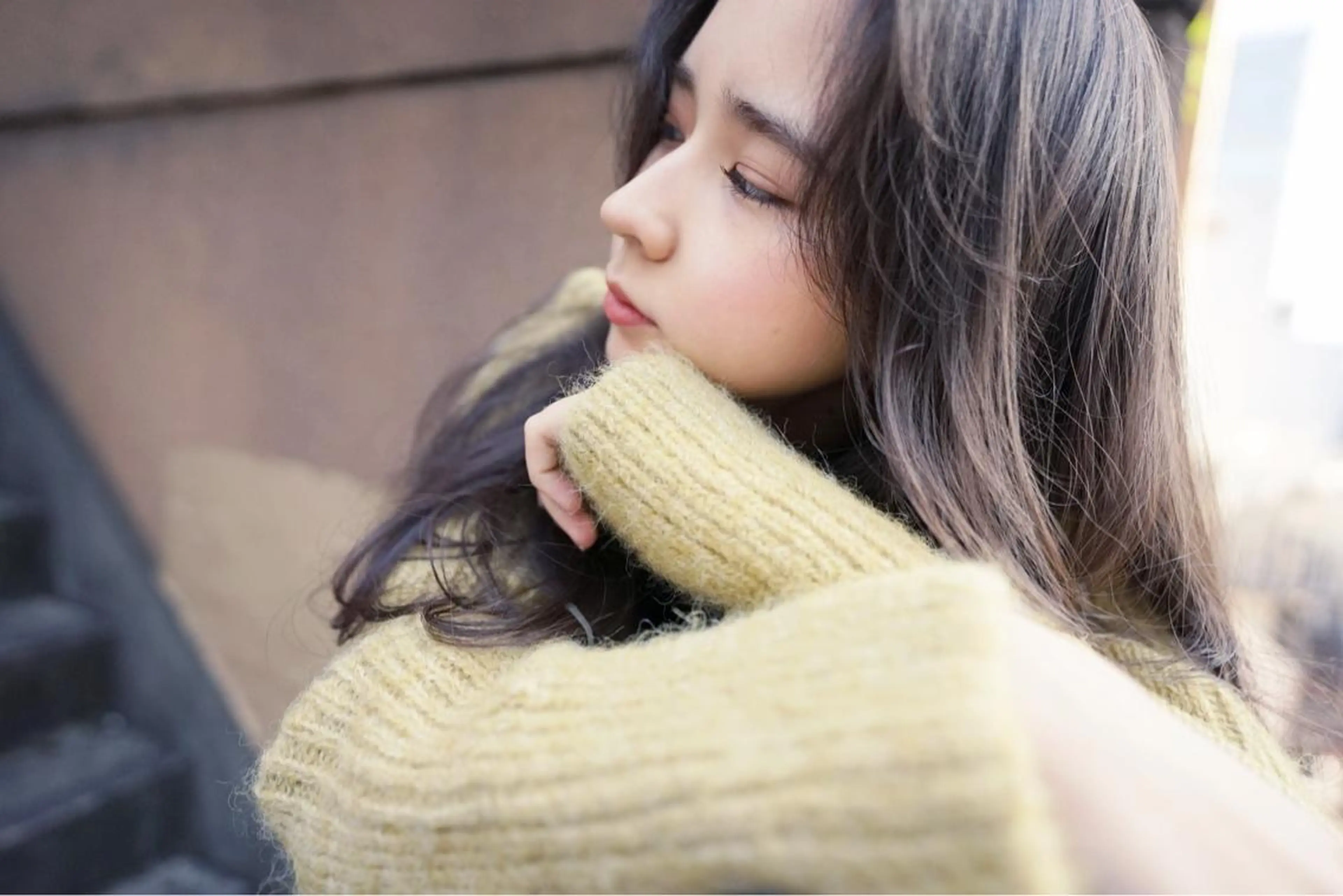 セミロング カラー 透明感カラー イルミナカラー 髪質改善×大人可愛い 艶髪🫧ダイトのヘアスタイル