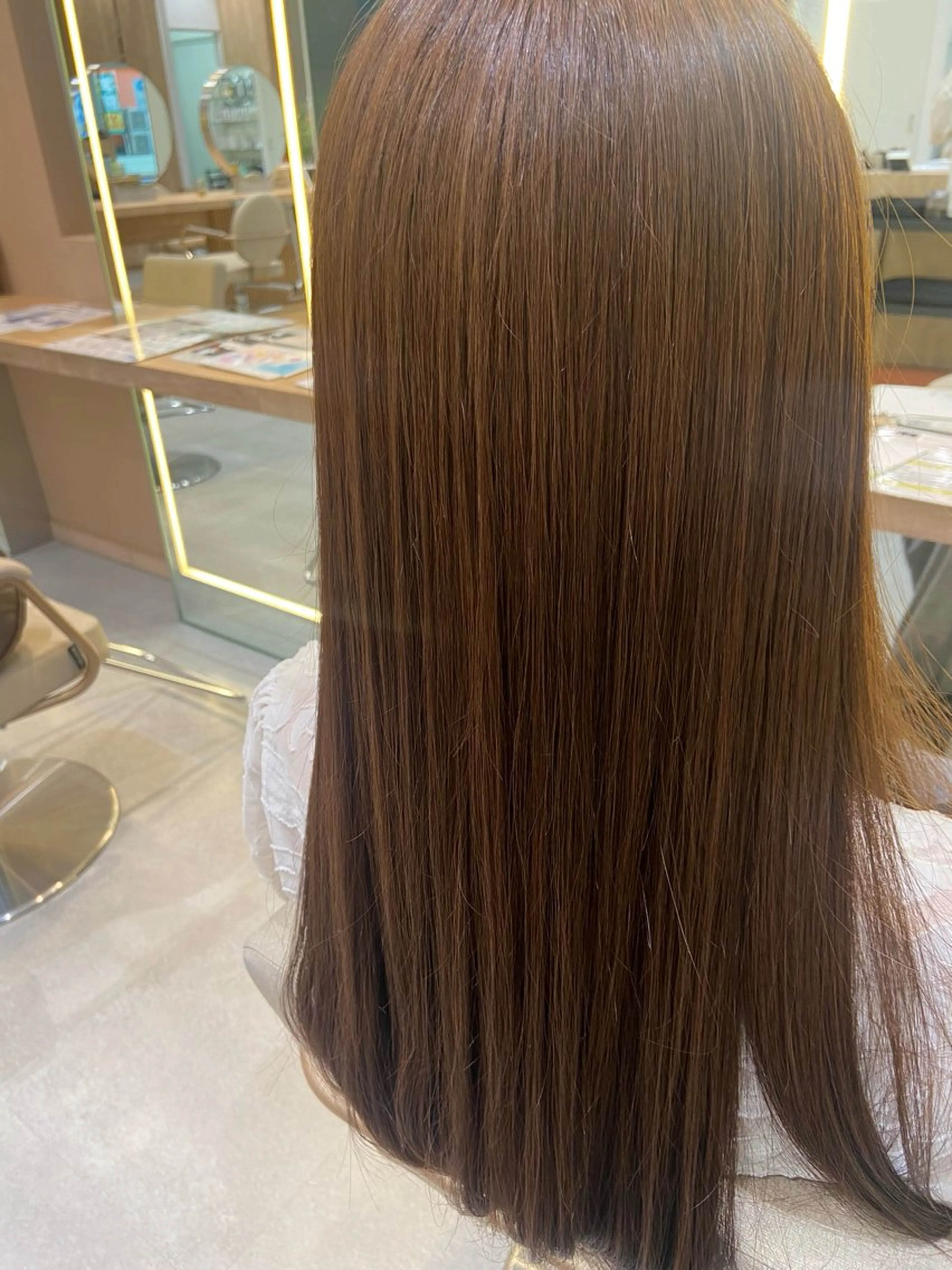 ロング カラー 🎀モデル募集/艶 カラー🤍Miinaのヘアスタイル