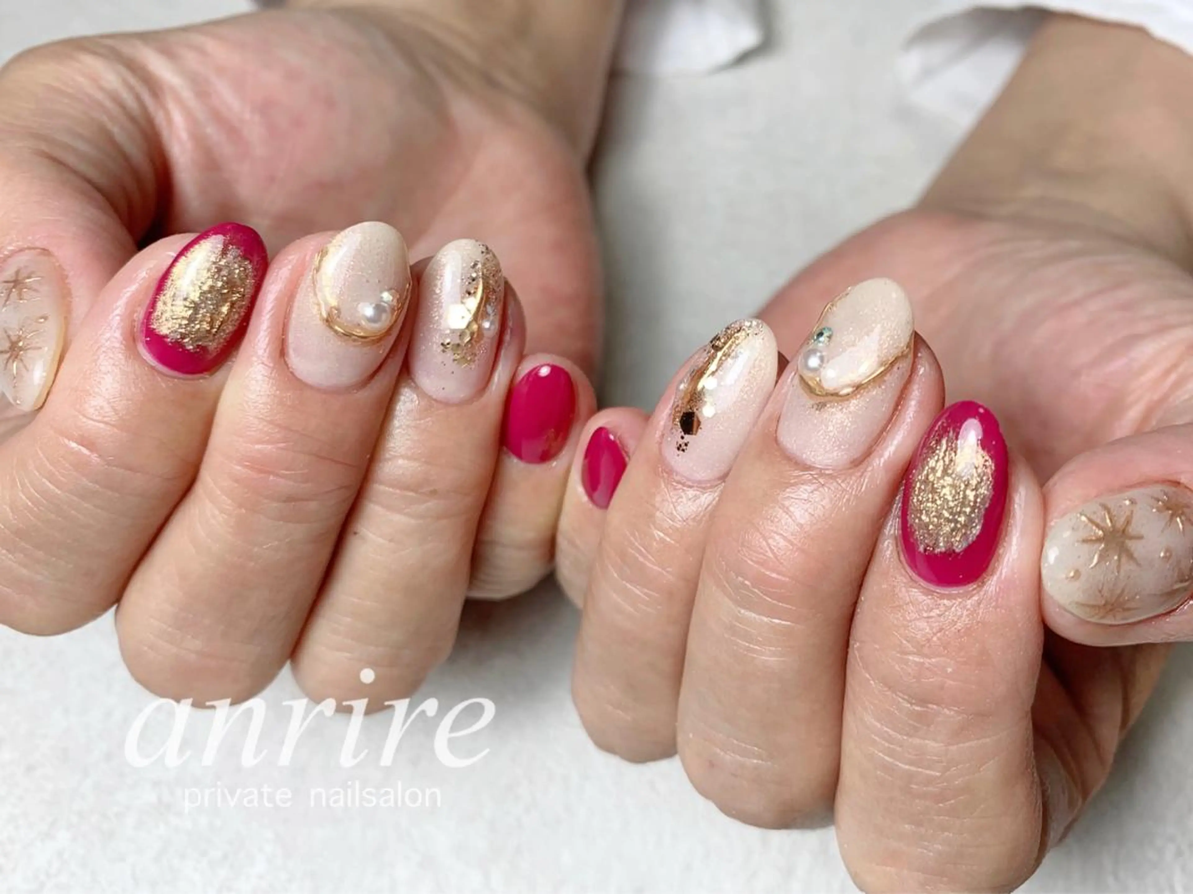 ネイル ハンドネイル nail salon anrire〜アンリール〜所属・nailsalon anrireのネイルデザイン