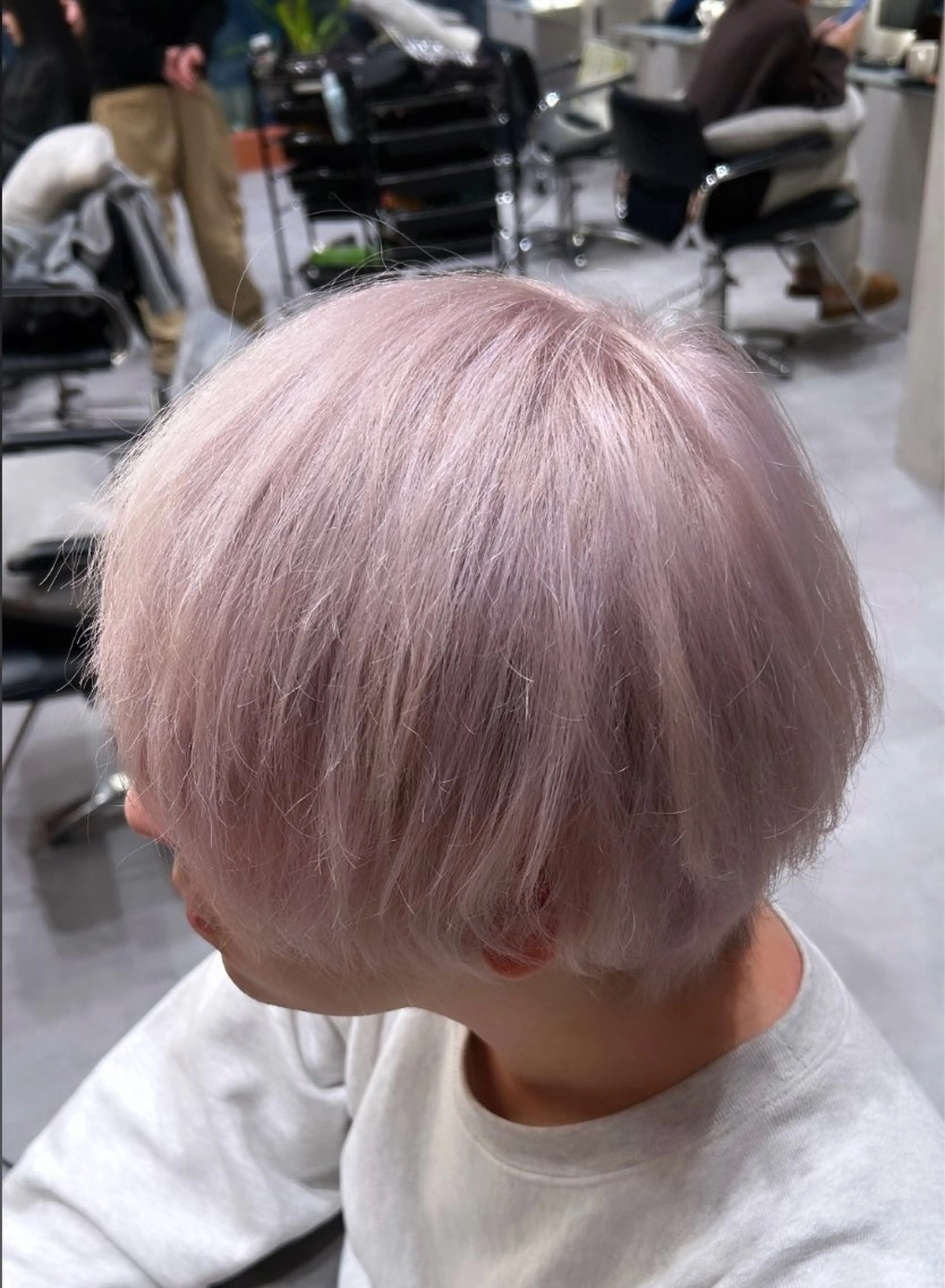 カラー メンズ ✨艶髪/ハイトーン /大籠リュウのヘアスタイル