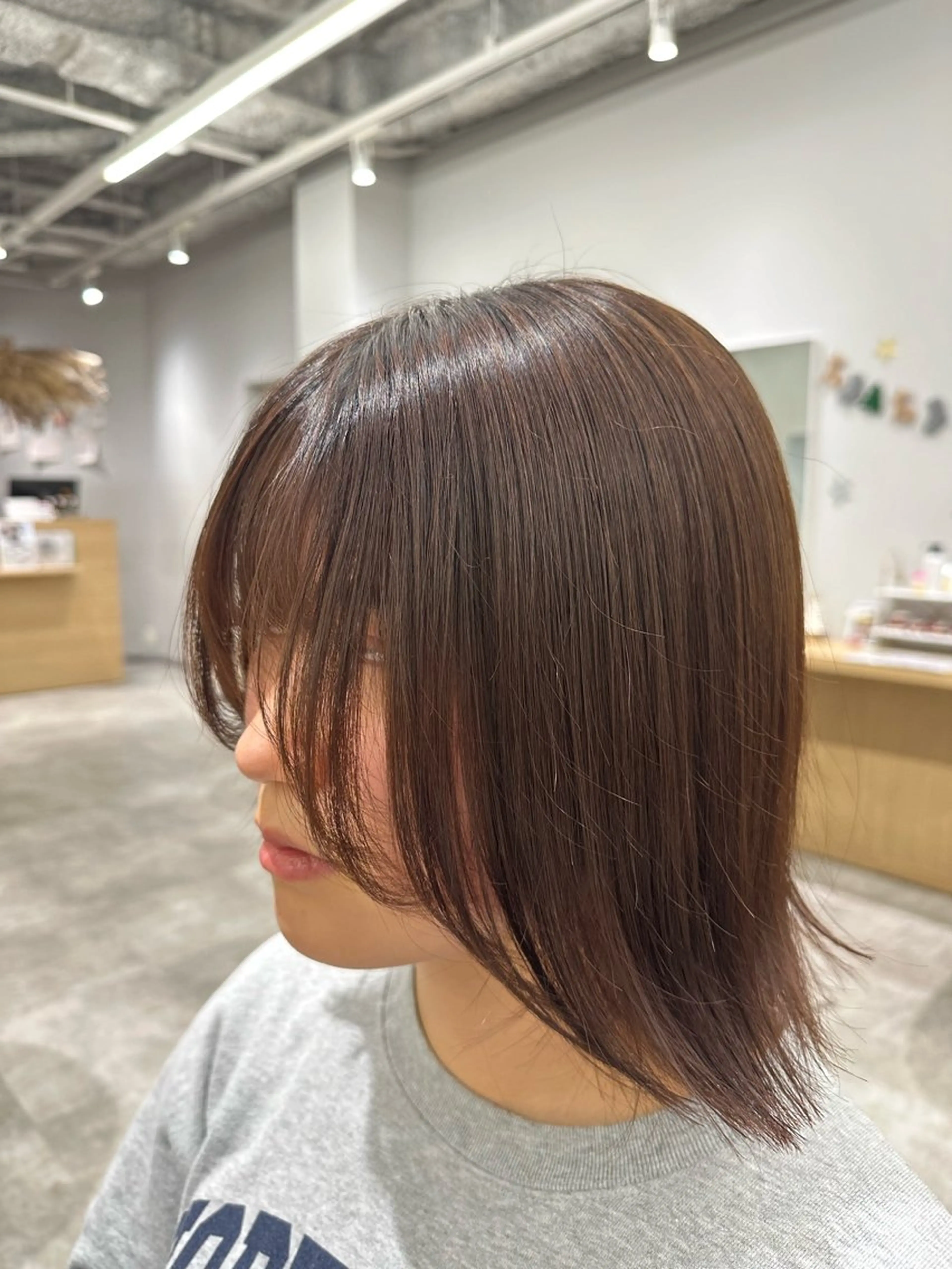 ショート 顔周りカット 小顔カット カット 雰囲気似合わせ/永田 汰伊智/艶カラー🫧のヘアスタイル