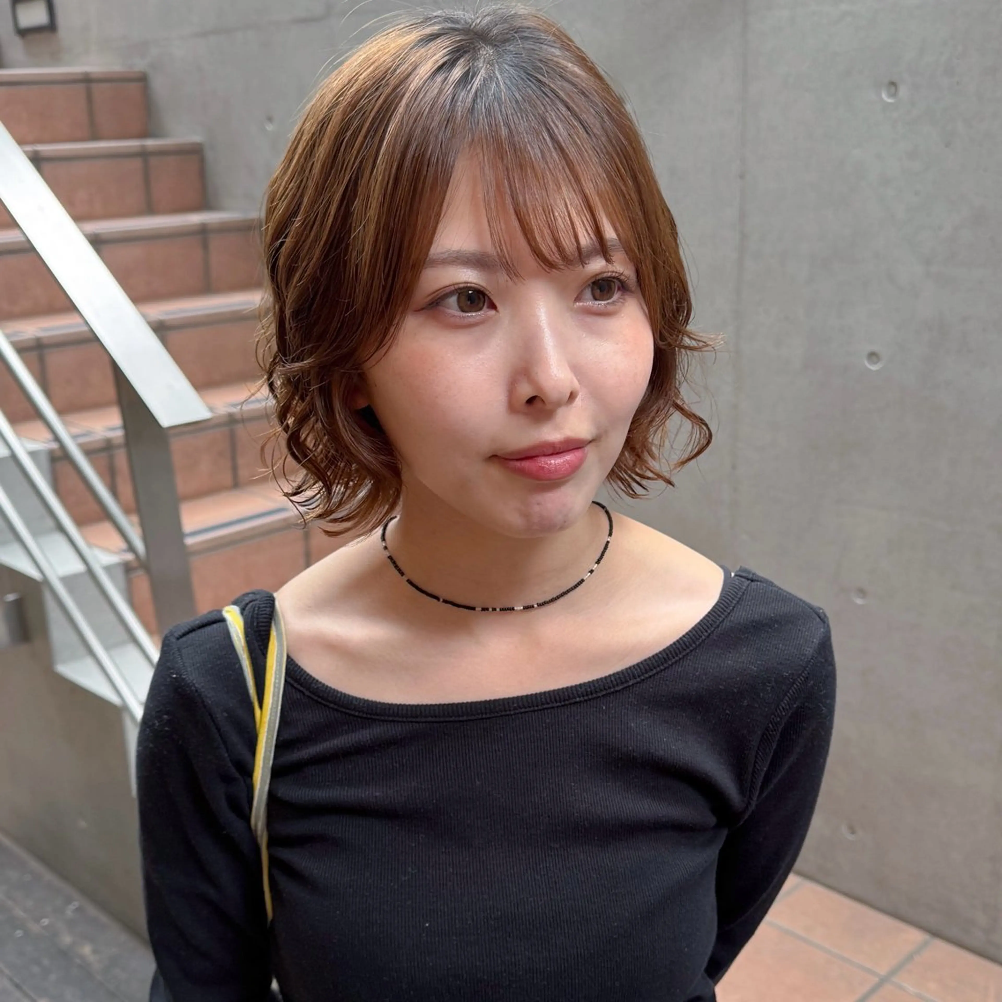 ショート パーマ カット パーマ 大橋 芽衣のヘアスタイル