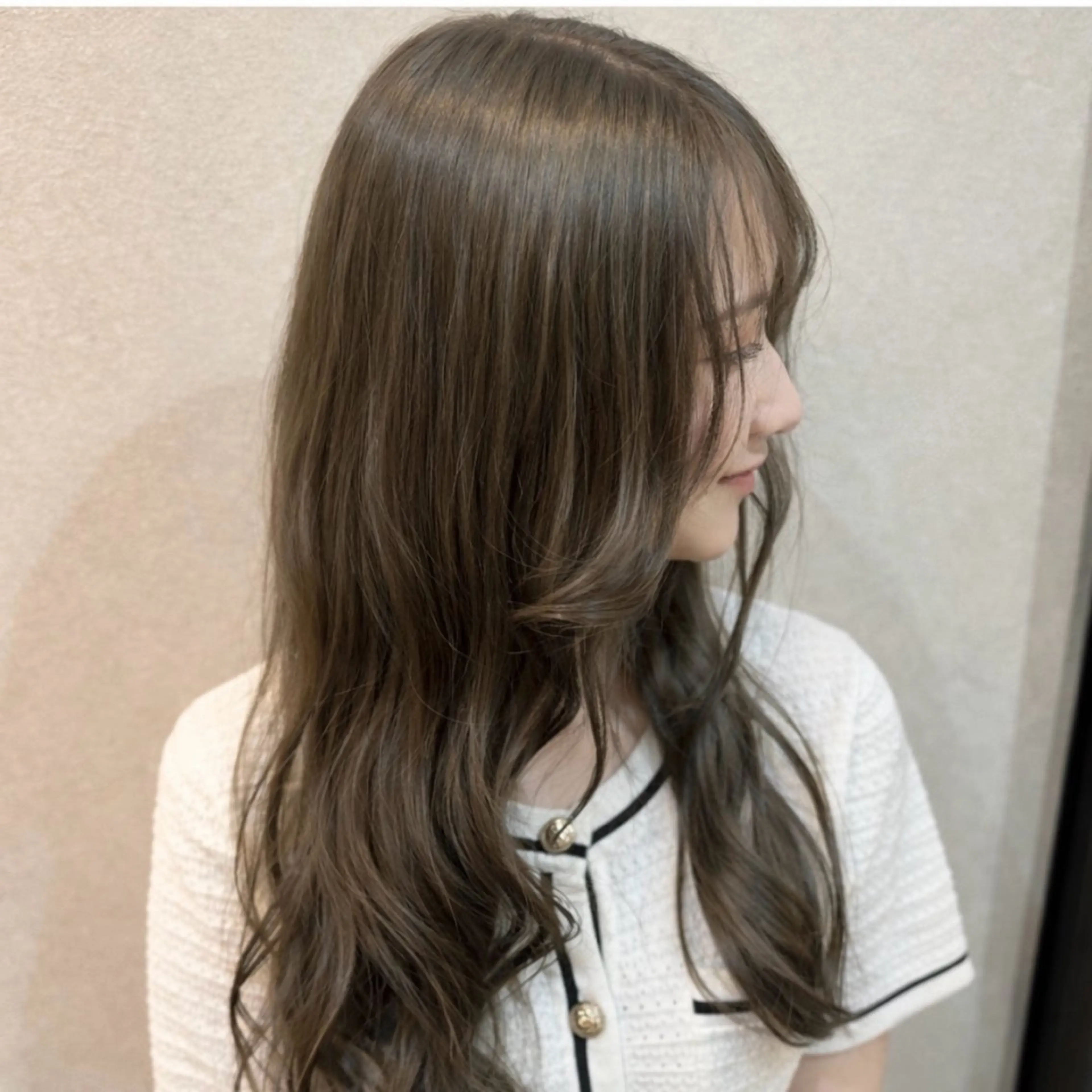 『美髪』艶髪ワンカラー🌷🌷🤎の写真