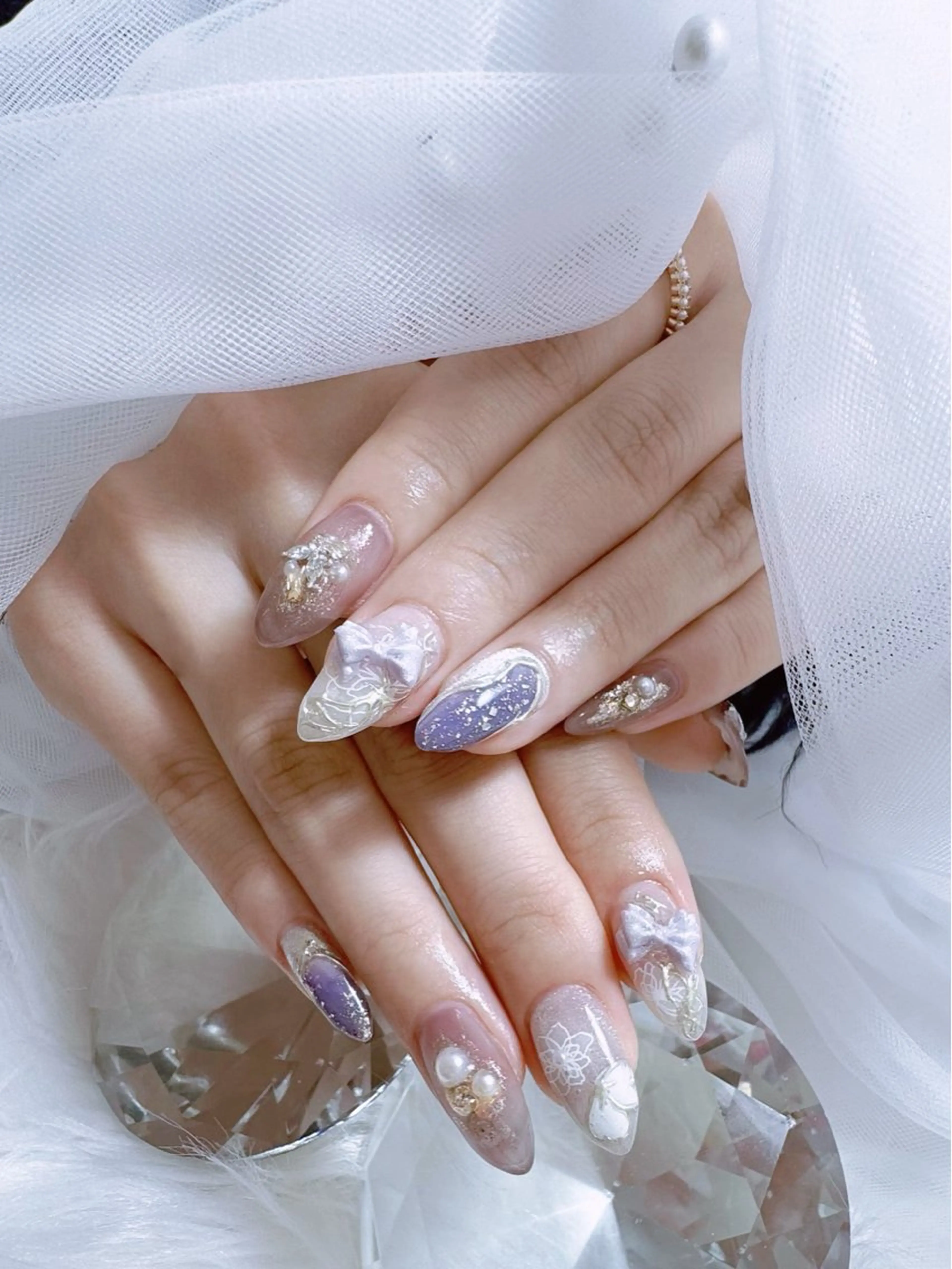 ネイル ハンドネイル BIJOU yuzuのネイルデザイン