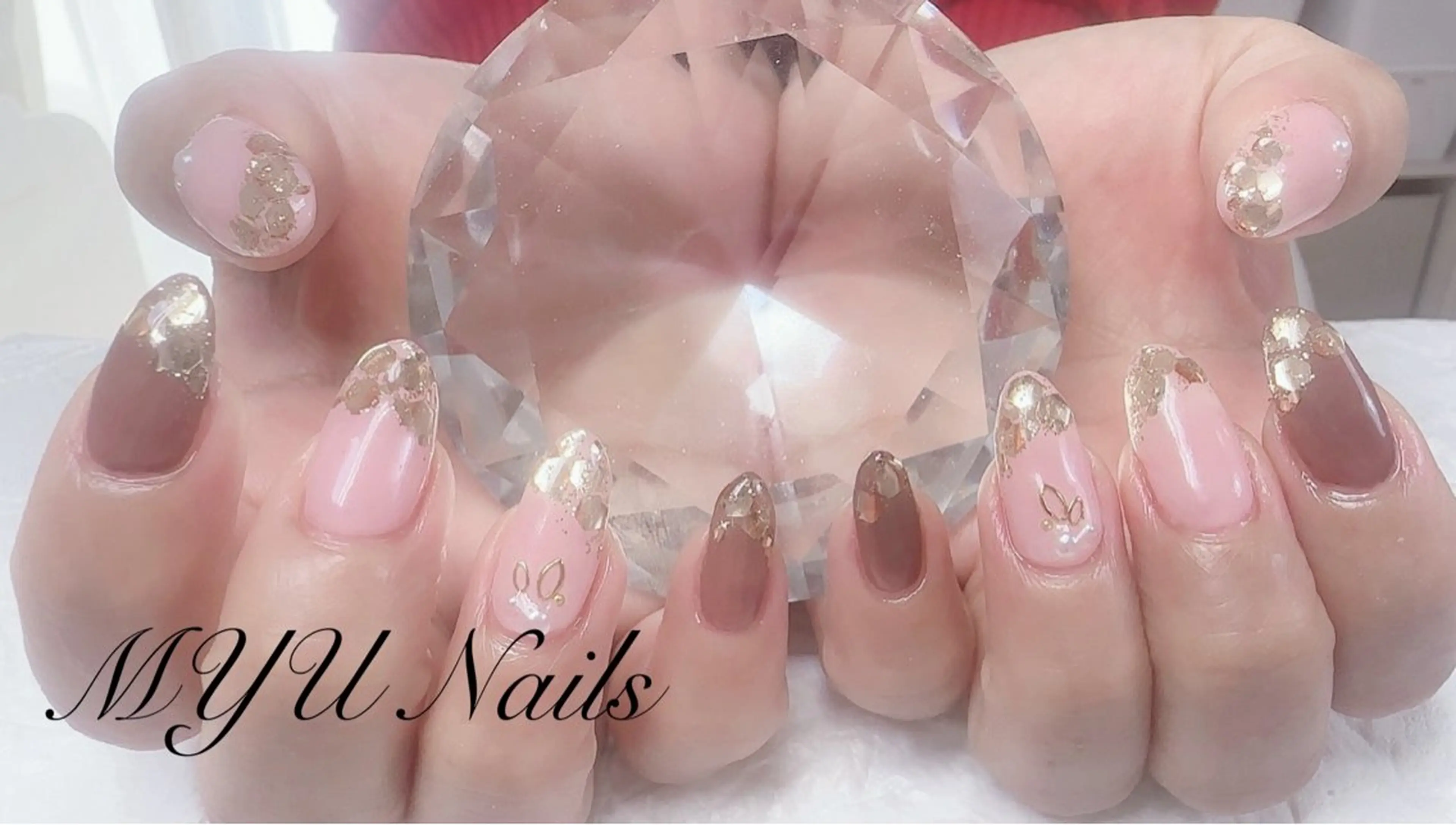 ネイル ジェルネイル ラメ(グリッター) 持ち込み ニュアンスネイル ワンカラーネイル ハンドネイル MYU Nails所属・ニュアンスネイル🌈 MYU Nailsのネイルデザイン