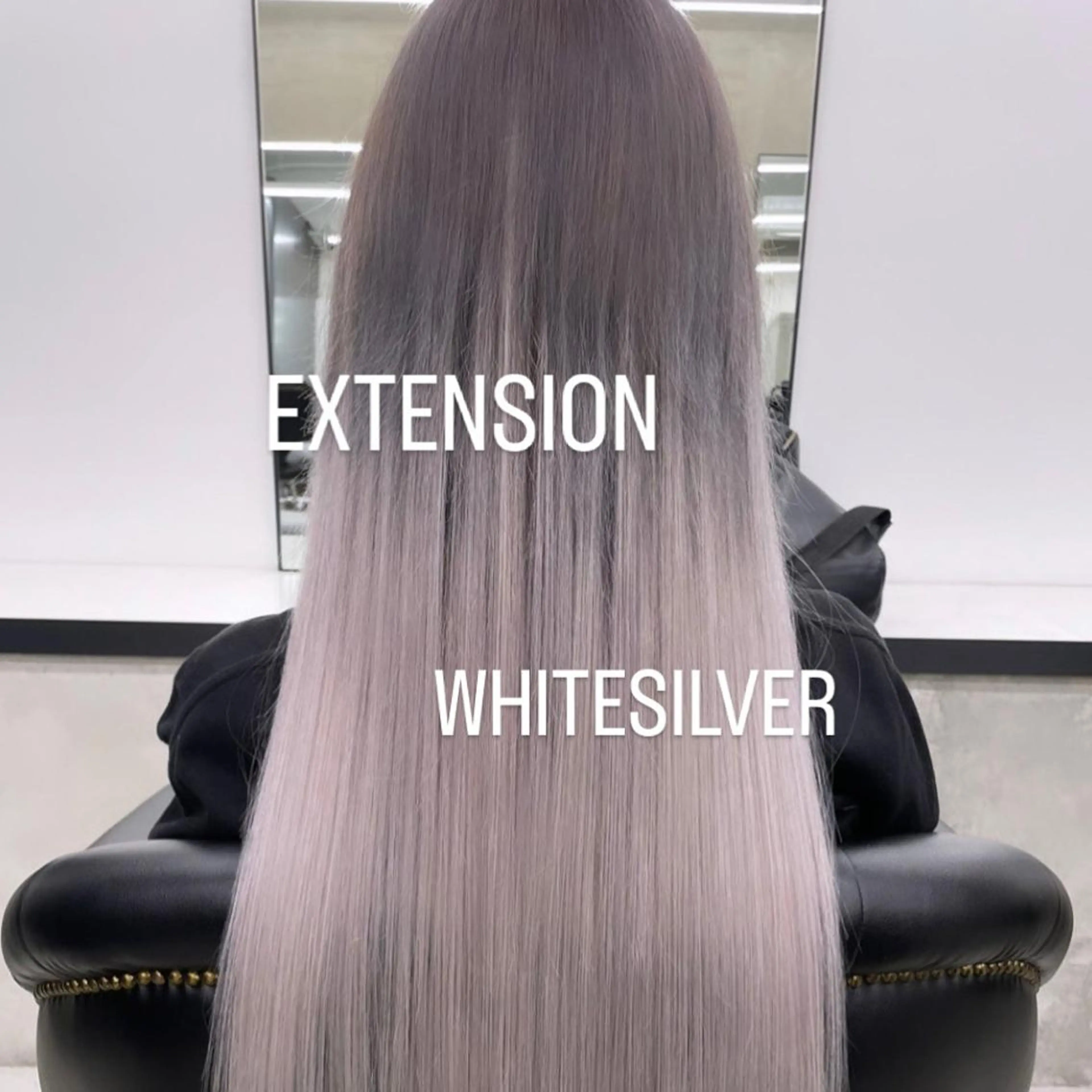 ロング カラー ヘアカラー エクステ エクステ🩵ブリーチ 韓国ヘア🩵KAEのヘアスタイル