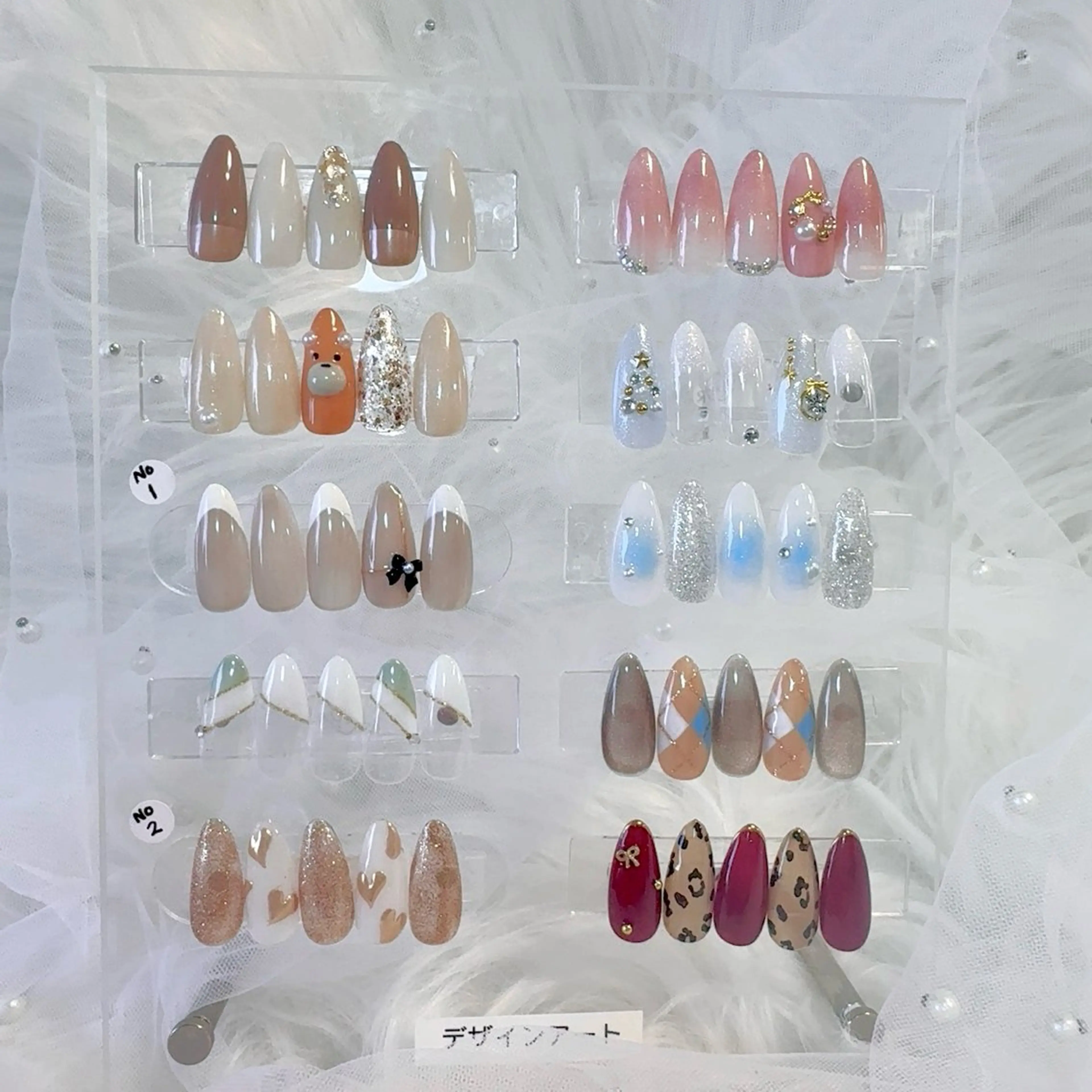 ネイル BonheurDeux所属・Bonheur LINAのネイルデザイン