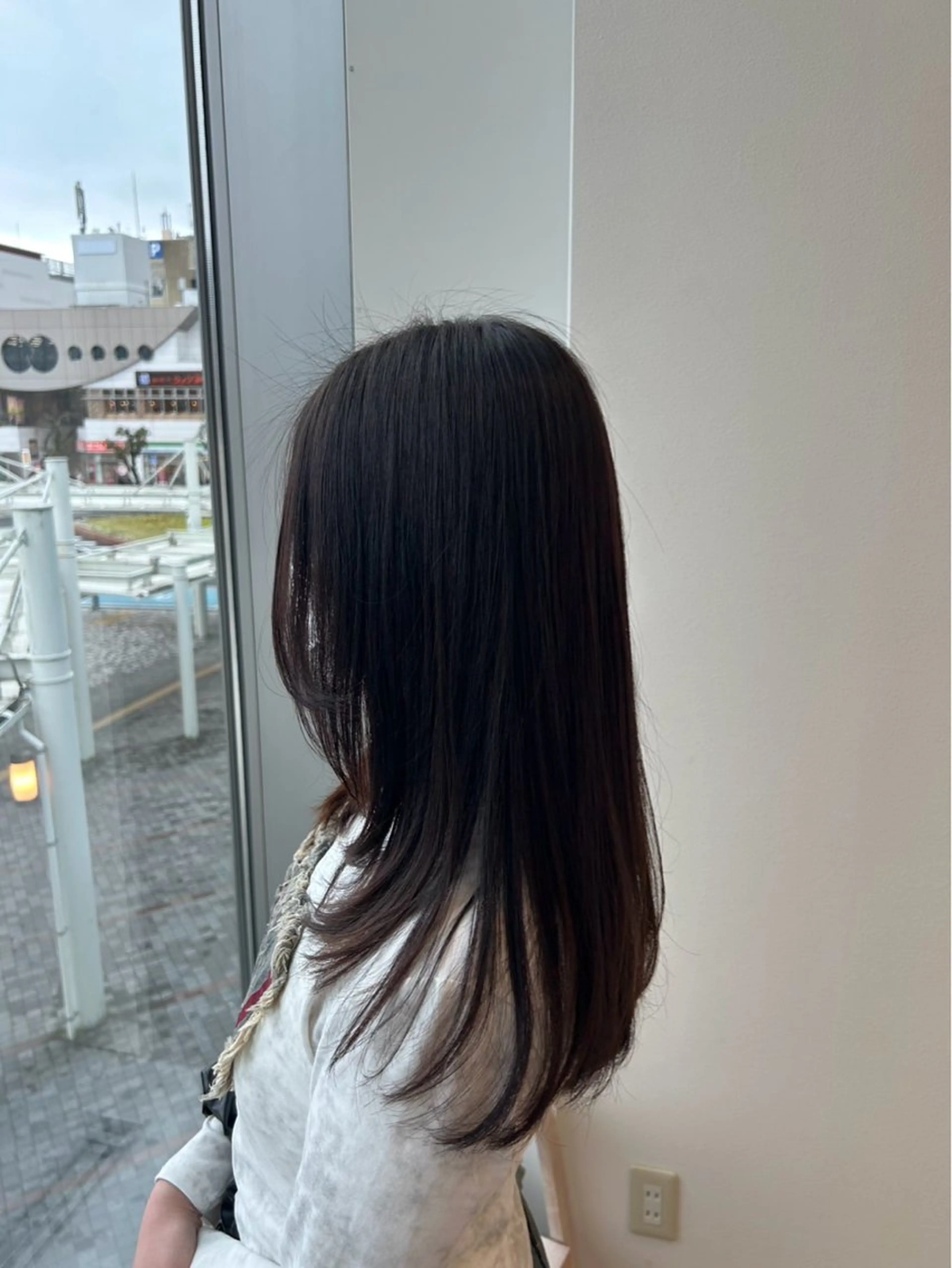 ロング 縮毛矯正 成清 歩生のヘアスタイル