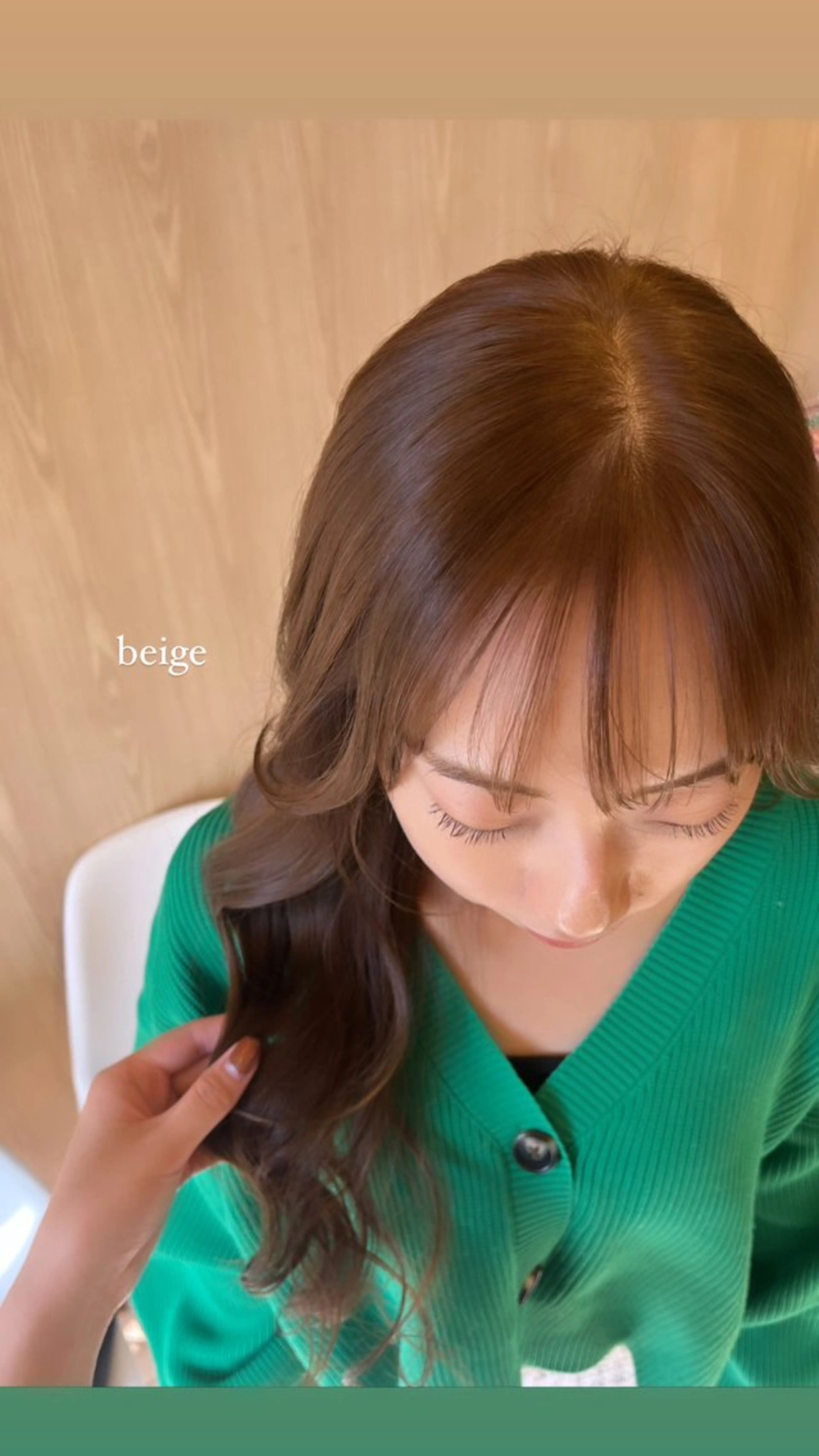 カラー Yehatov イーハトーヴ/ヘアー所属・透明感カラー⭐︎ コナツのヘアスタイル