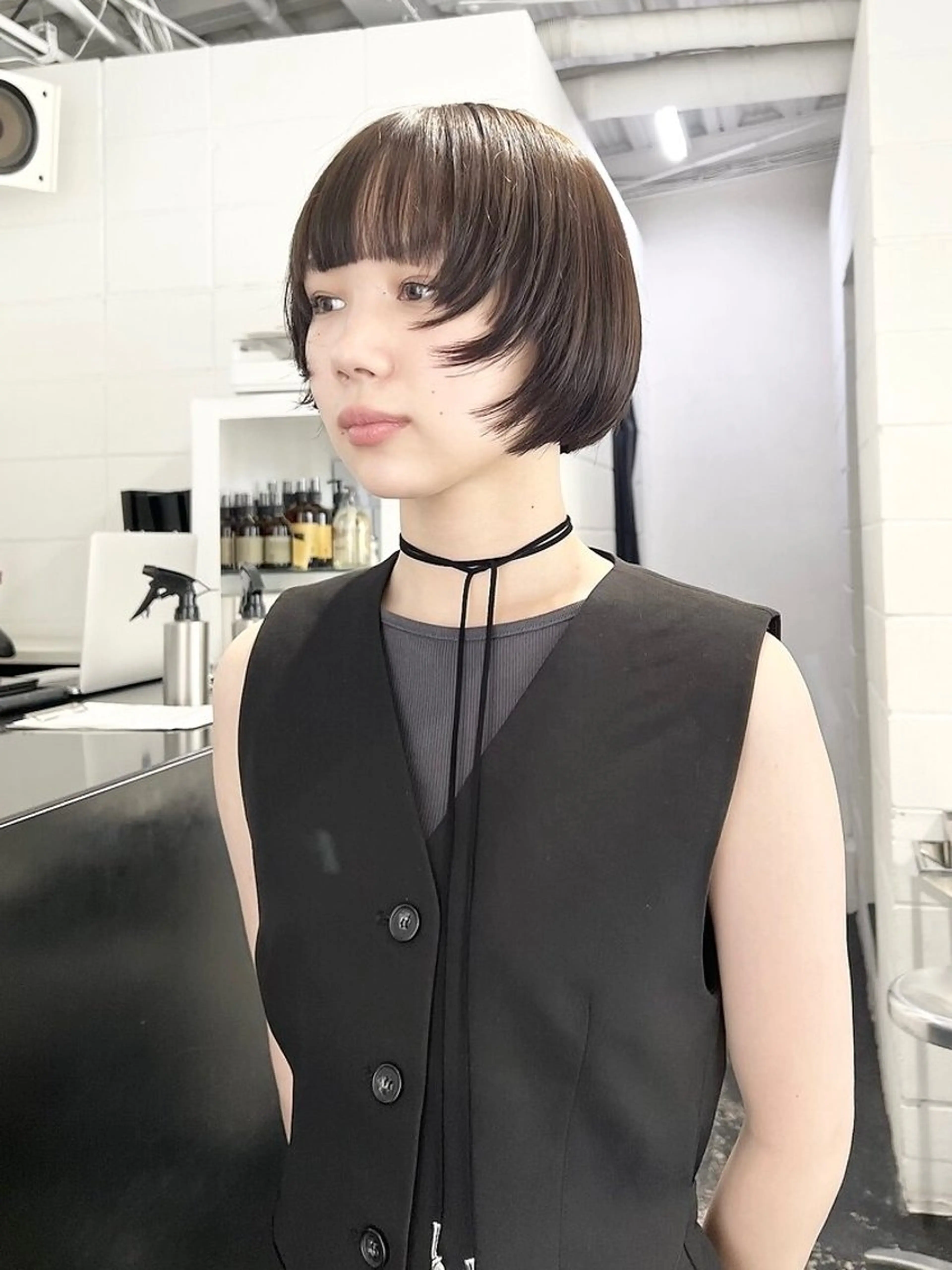 ショート カラー カット ヘアカラー トリートメント HARU//原宿🤍 リピート率NO.1のヘアスタイル