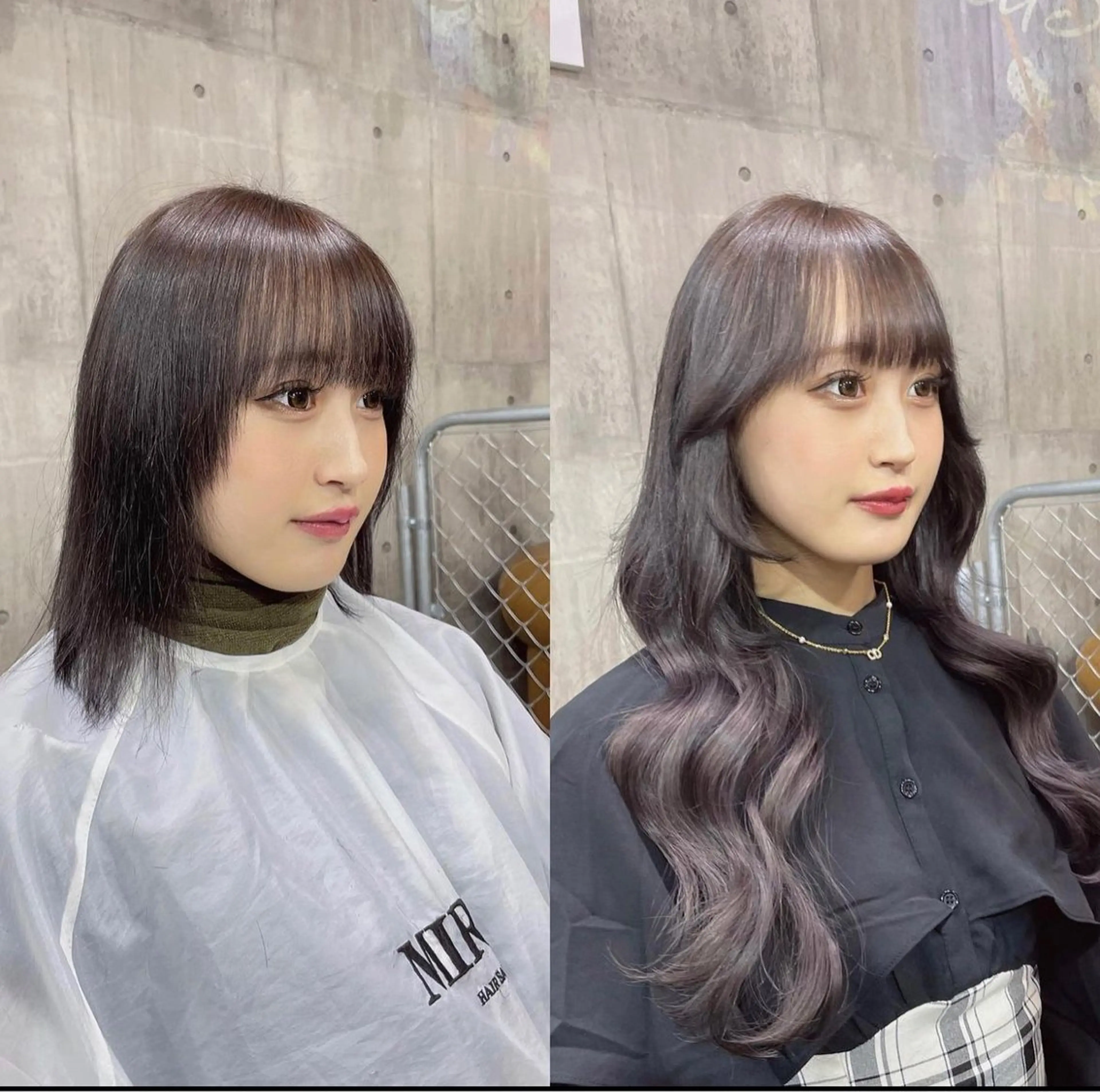 ロング カラー エクステ MIRAC所属・Ryoichi⛓️ 韓国ヘア/ハイトーンのヘアスタイル