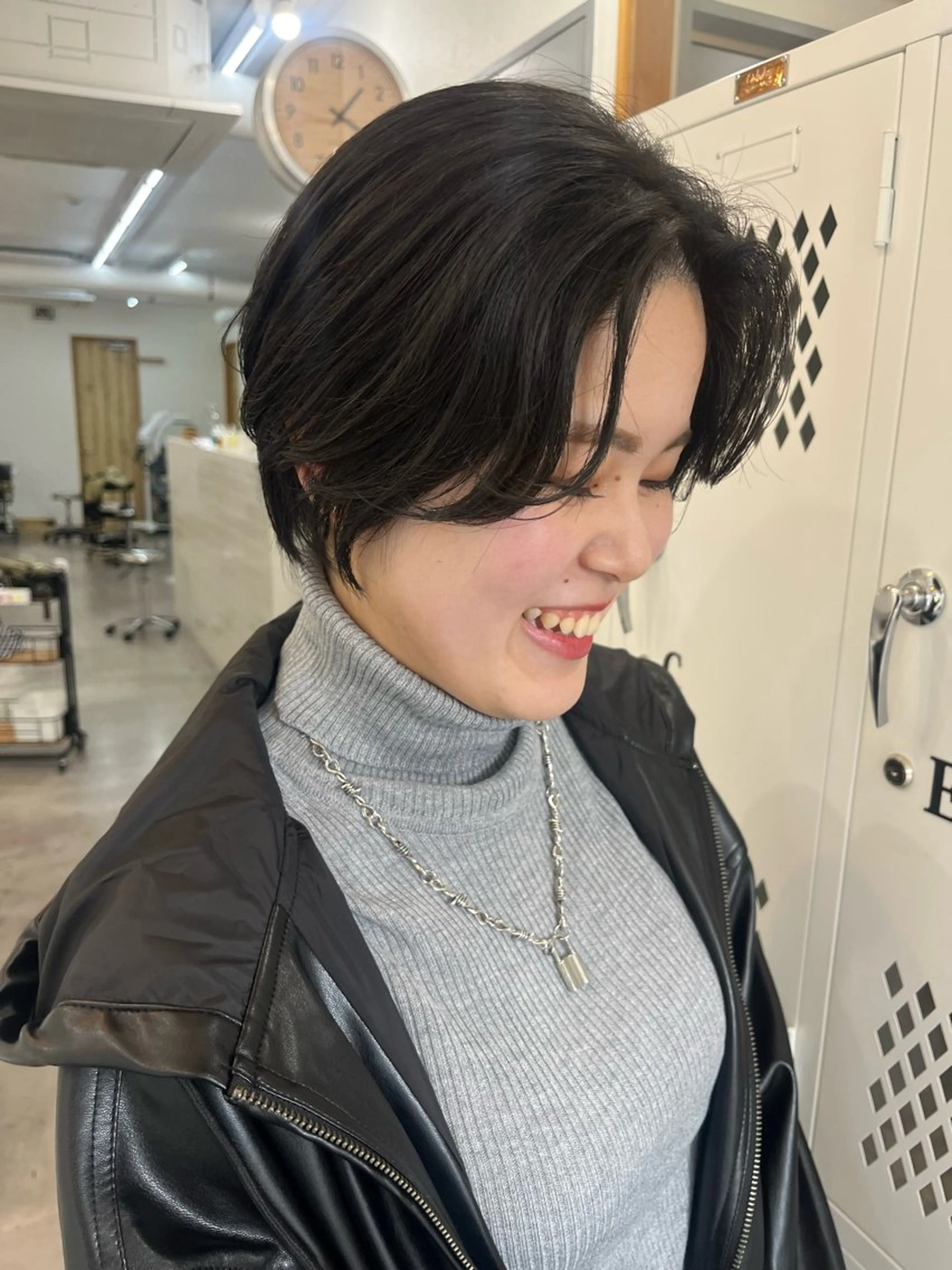 ショート カラー カット ヘアカラー トリートメント 🌼sunc HINAMI🌼のヘアスタイル