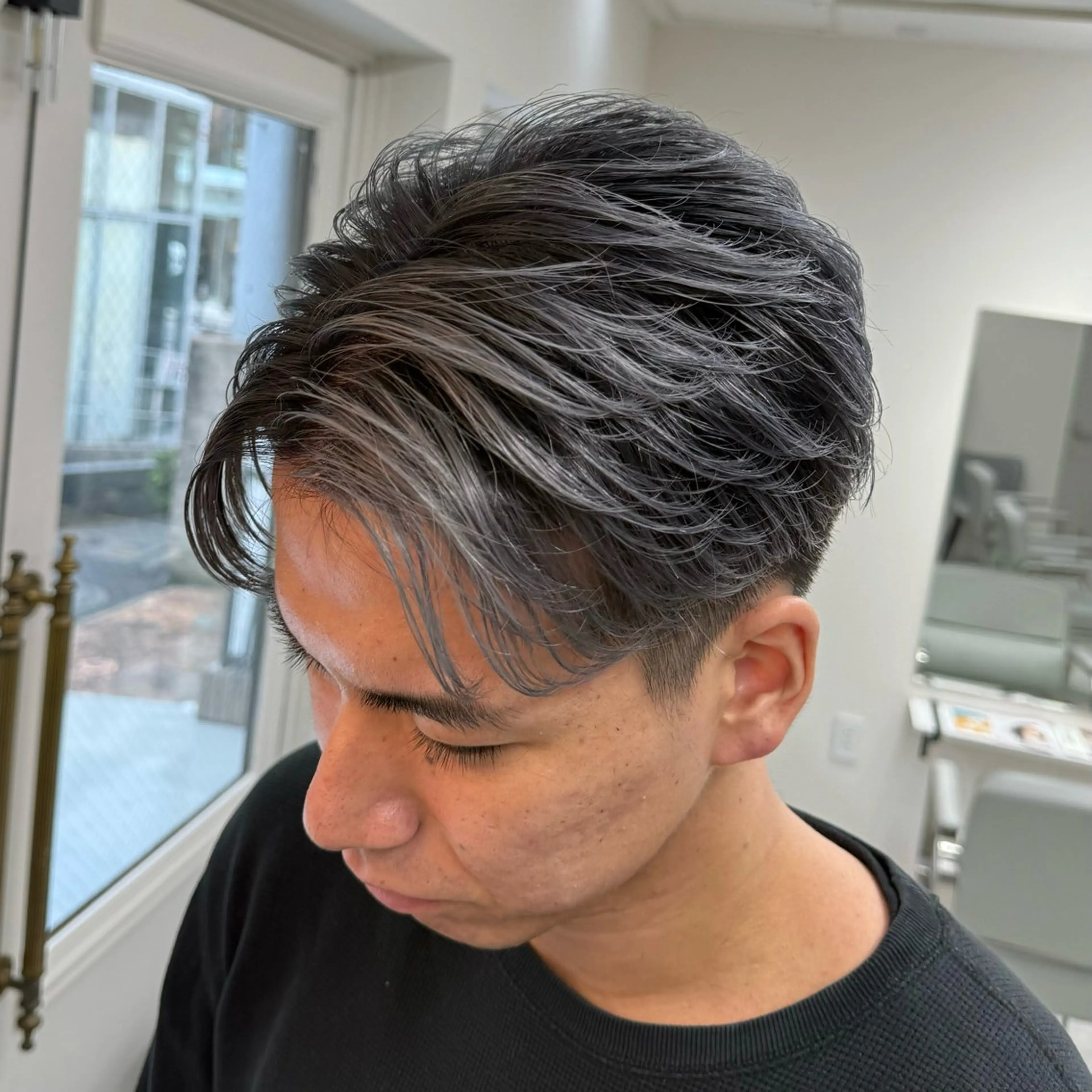 カラー メンズ カット ヘアカラー トリートメント ヘアセット 【バレイヤージュ】 🔥メンズRYUTAのヘアスタイル