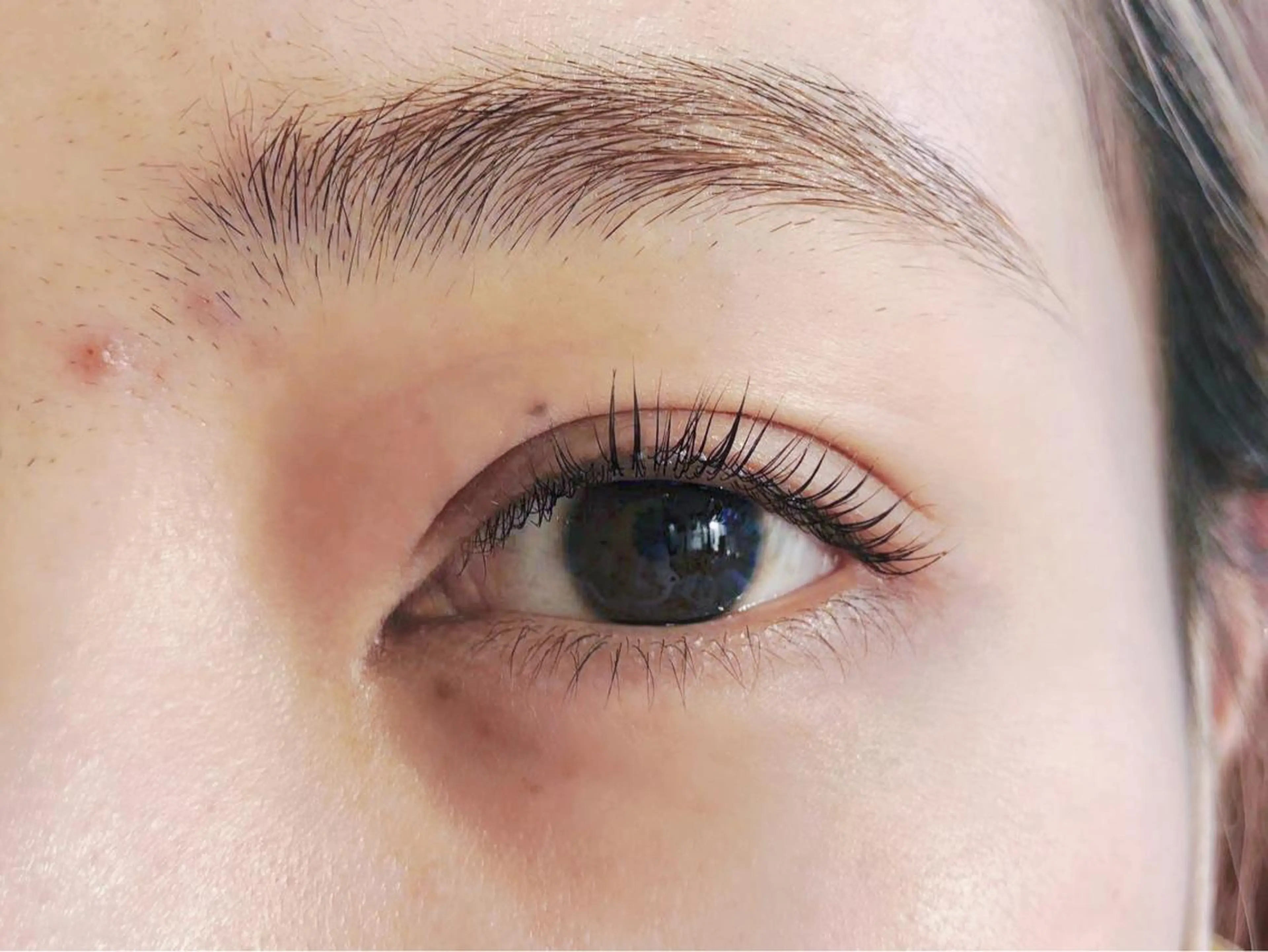 マツエク・マツパ 一重×まつ毛パーマ ケイ チャンのネイルデザイン