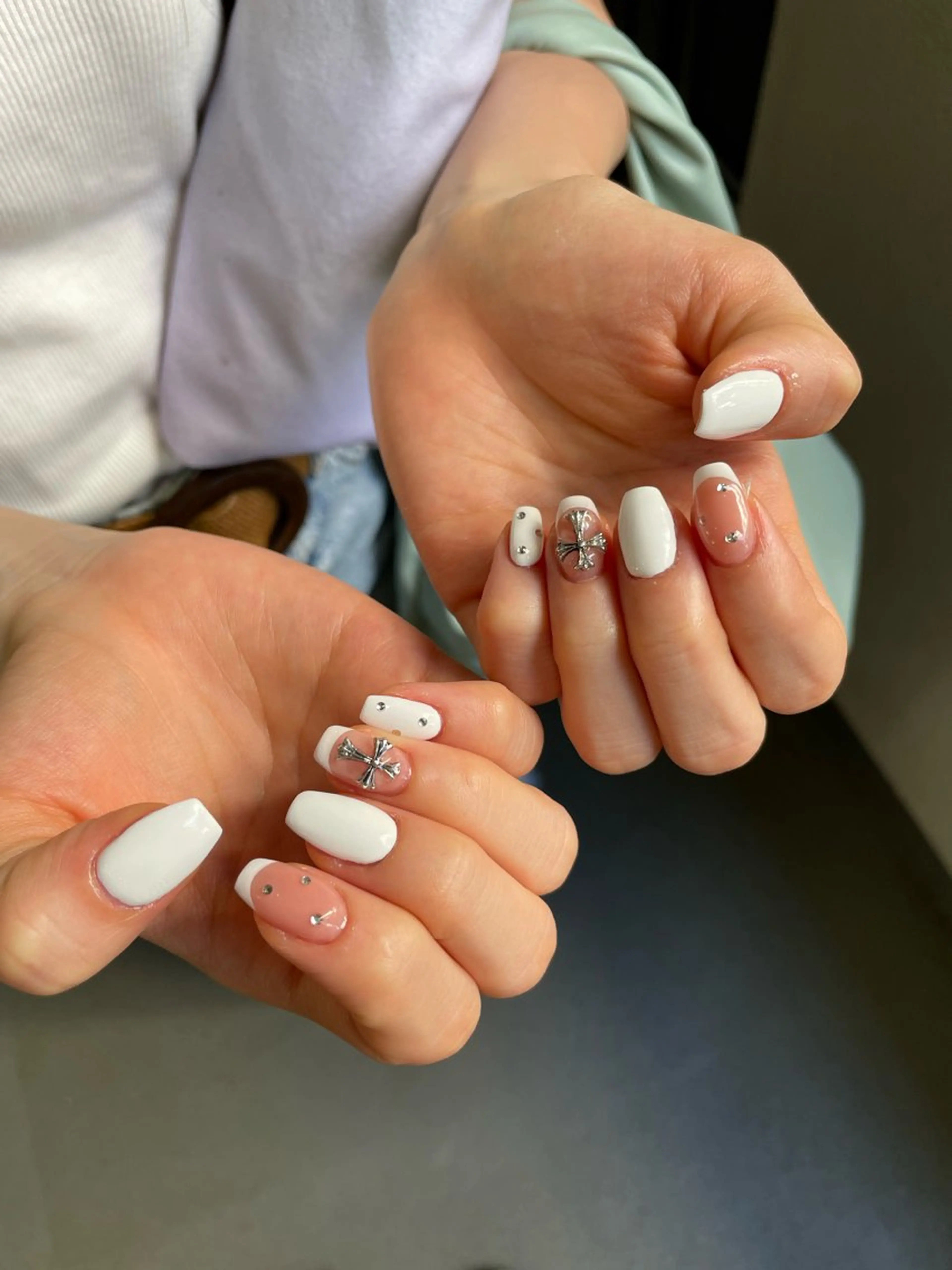 ネイル ハンドネイル By moonネイル 🌷ワンホン/韓国風のネイルデザイン