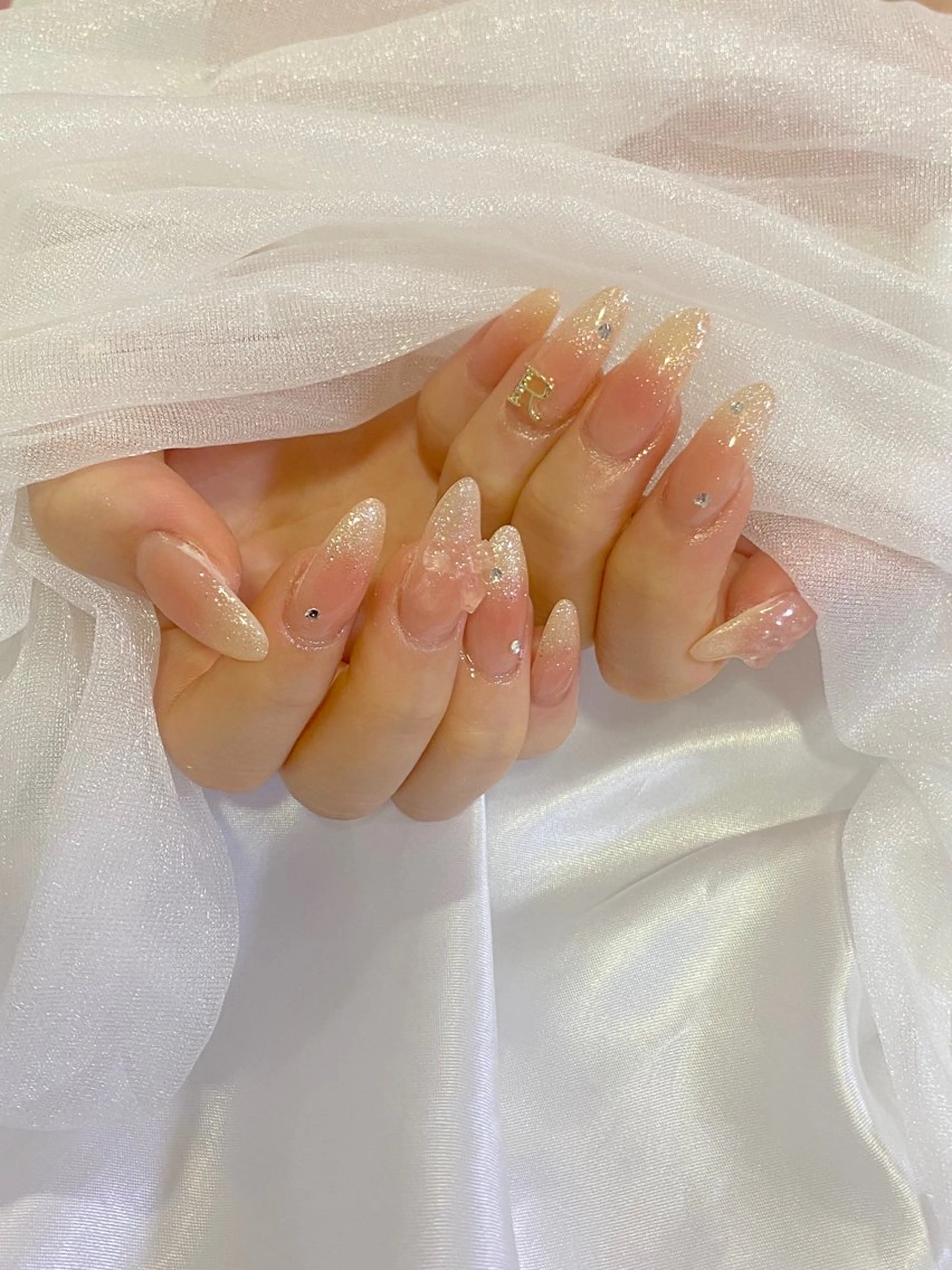 ネイル ハンドネイル shareplus honmachi所属・Lim nail🤍 Ayaのネイルデザイン