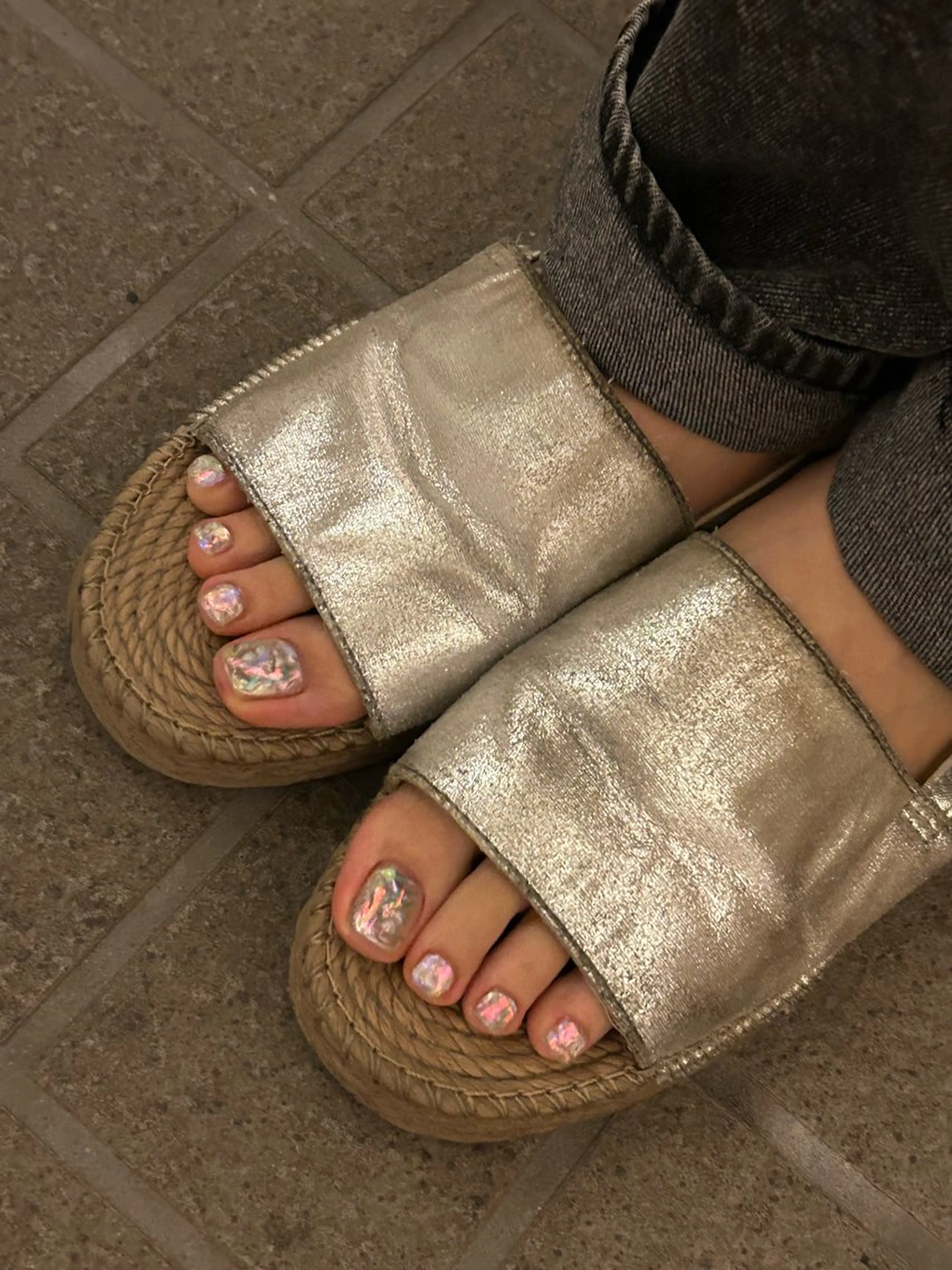 ネイル アートネイル フットネイル 持ち込み フットネイル Aimer Ciel エメシエル大宮ネイルのネイルデザイン