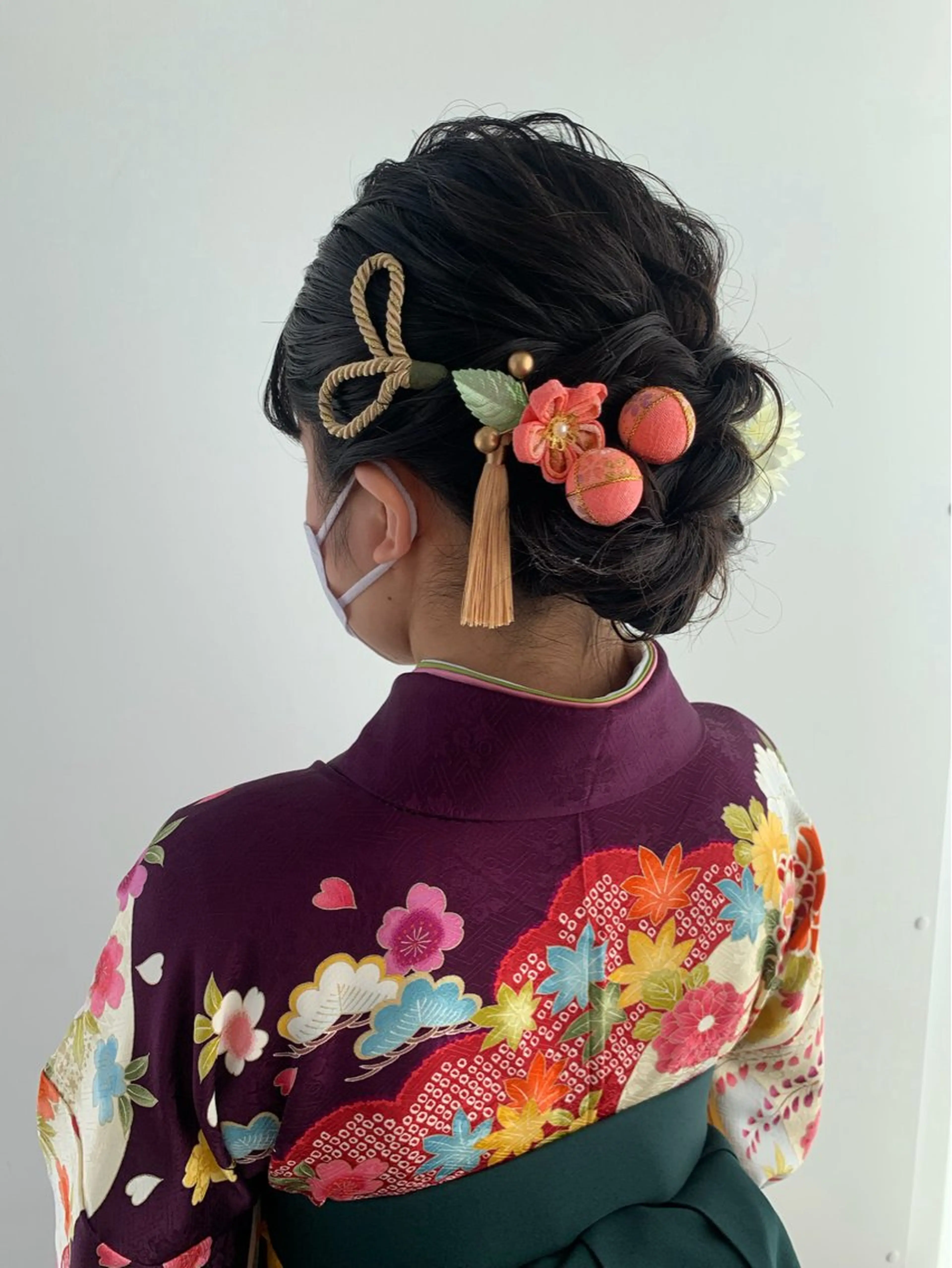 セミロング ヘアアレンジ 高橋 雪声のヘアスタイル