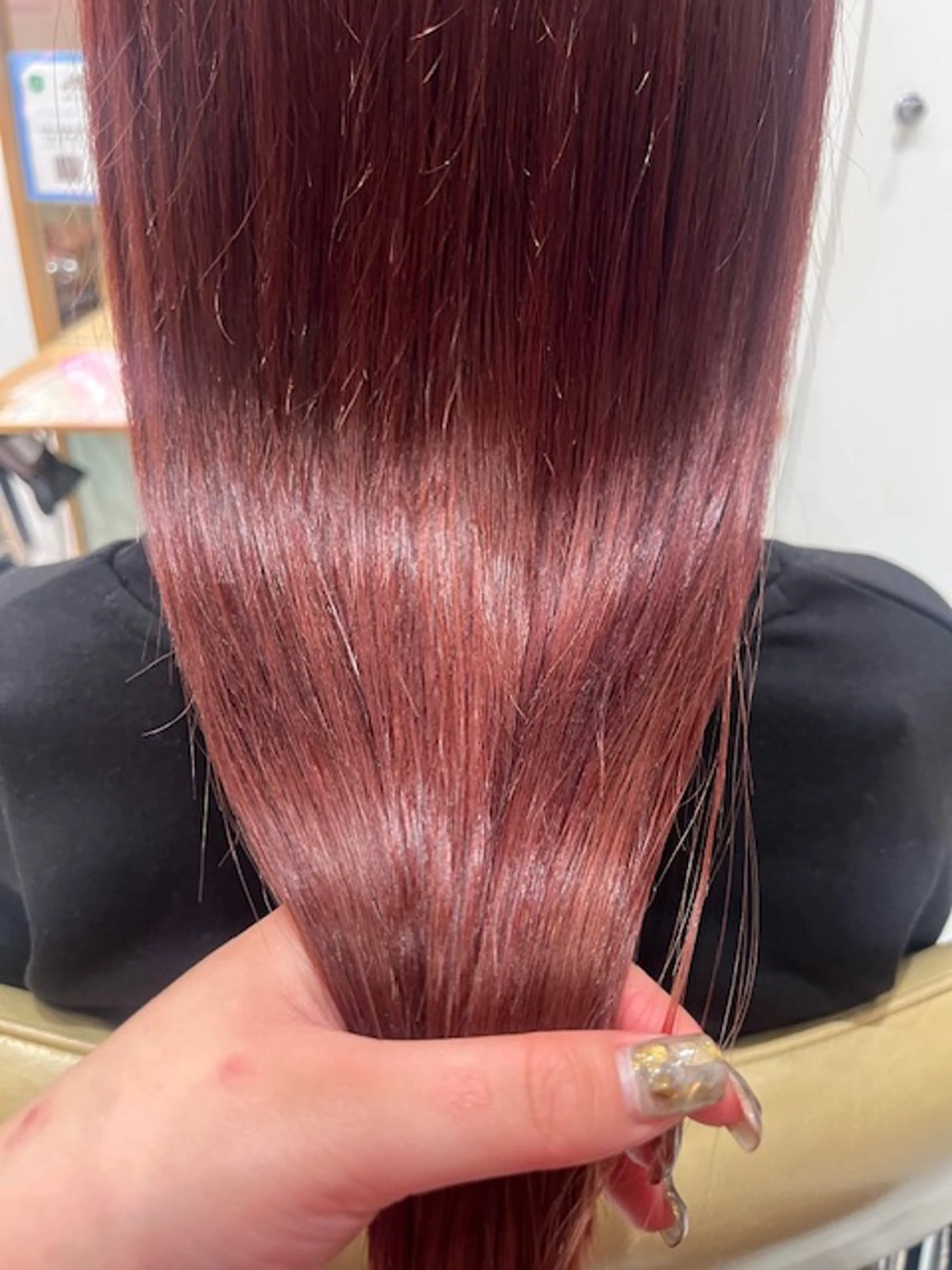 ロング トリートメント D’na所属・🎀暖色ガーリー/ ボブ/みさき🎀のヘアスタイル