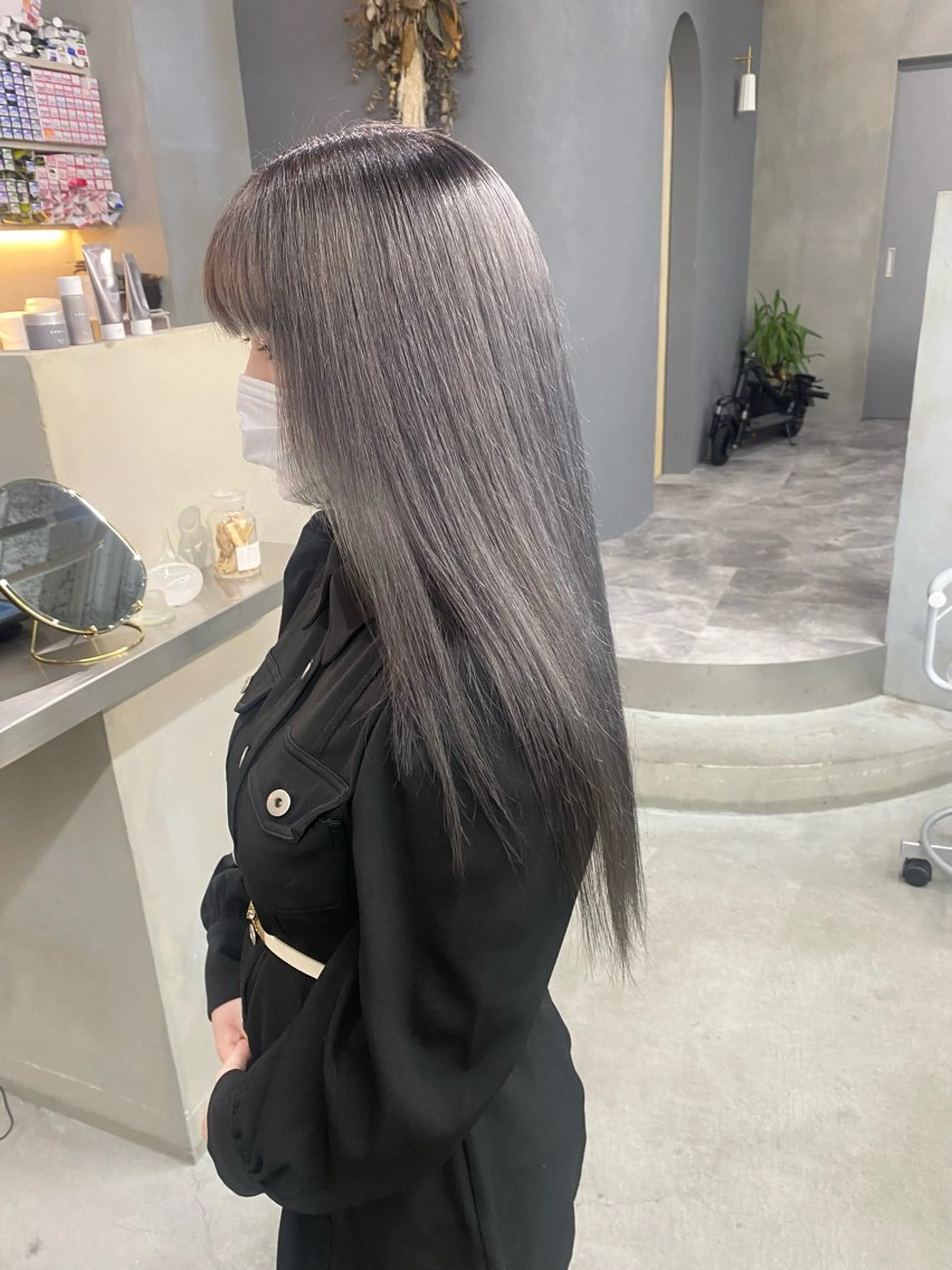 ロング カラー ヘアカラー qulim所属・前橋 姫奈のヘアスタイル